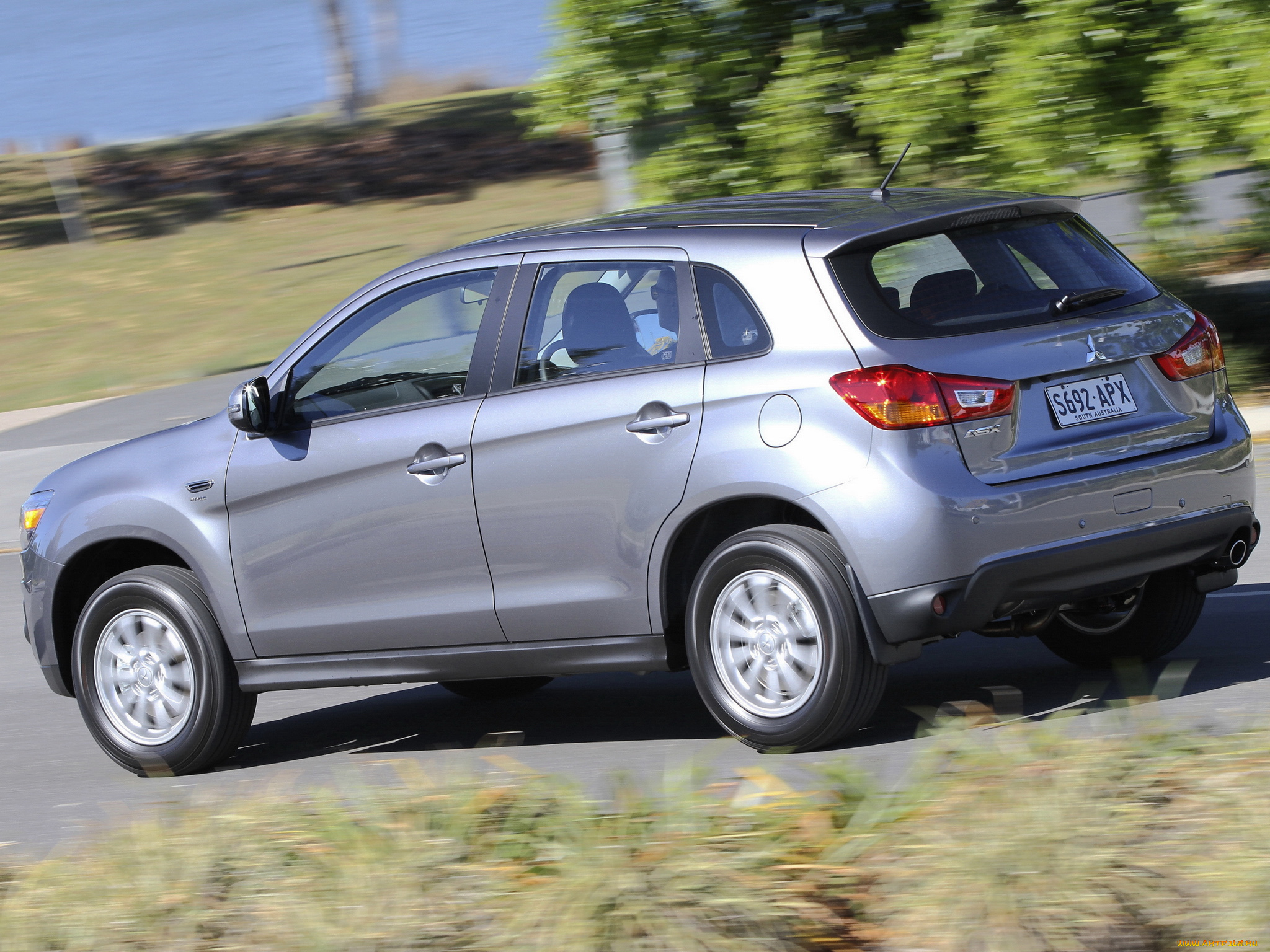 автомобили, mitsubishi, asx, au-spec, серый