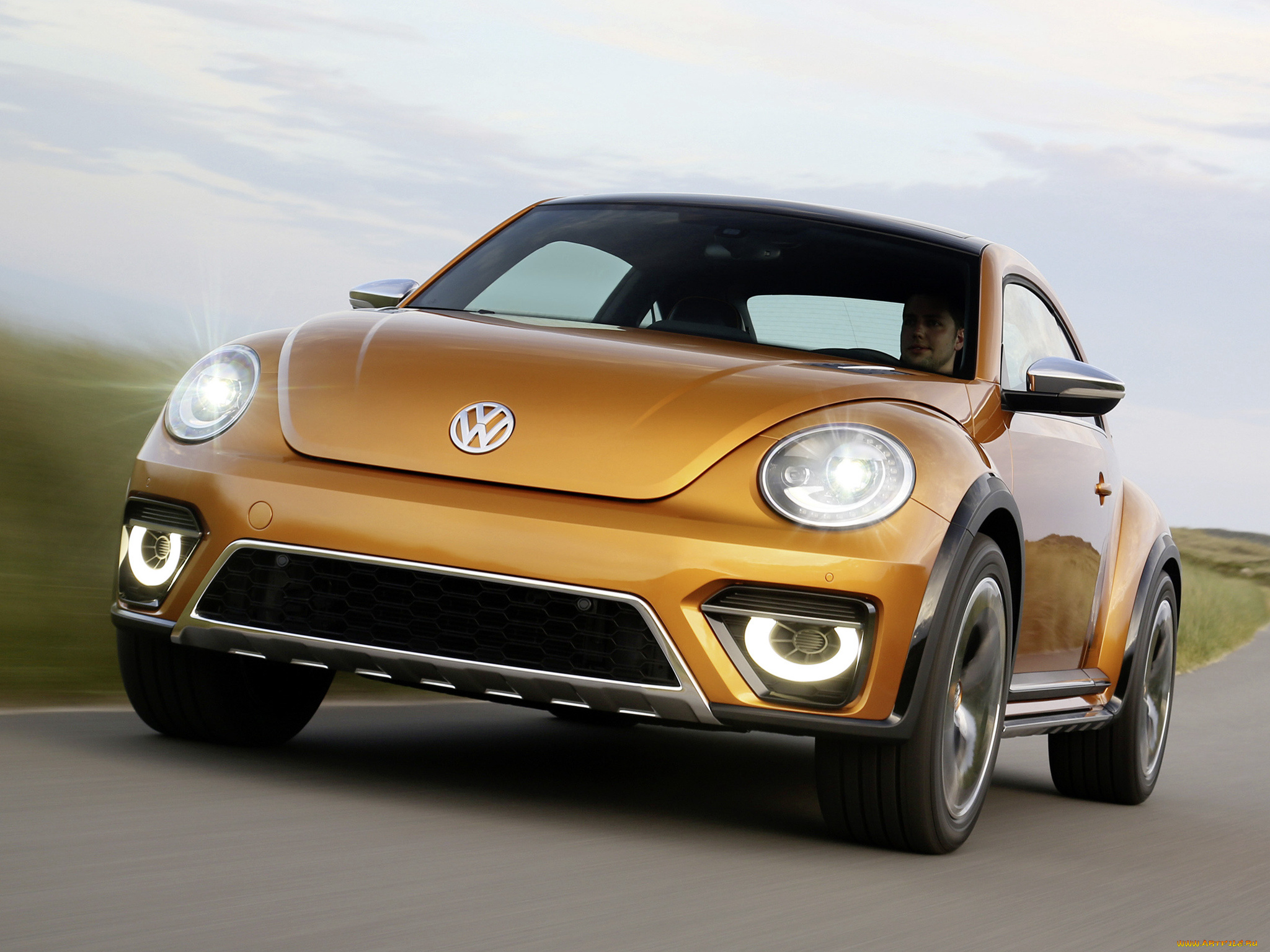 автомобили, volkswagen, 2014г, concept, dune, beetle