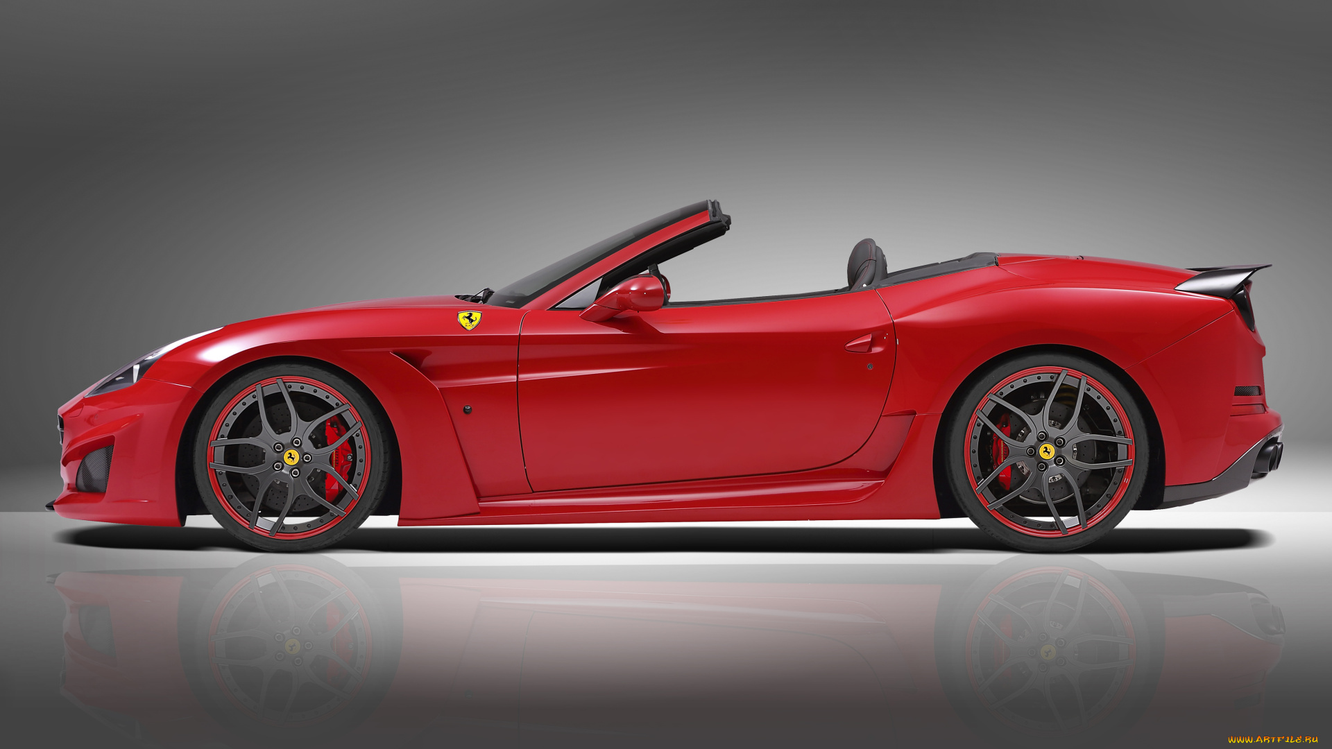 автомобили, ferrari, красный, rosso, novitec, california, t, 2015г, n-largo