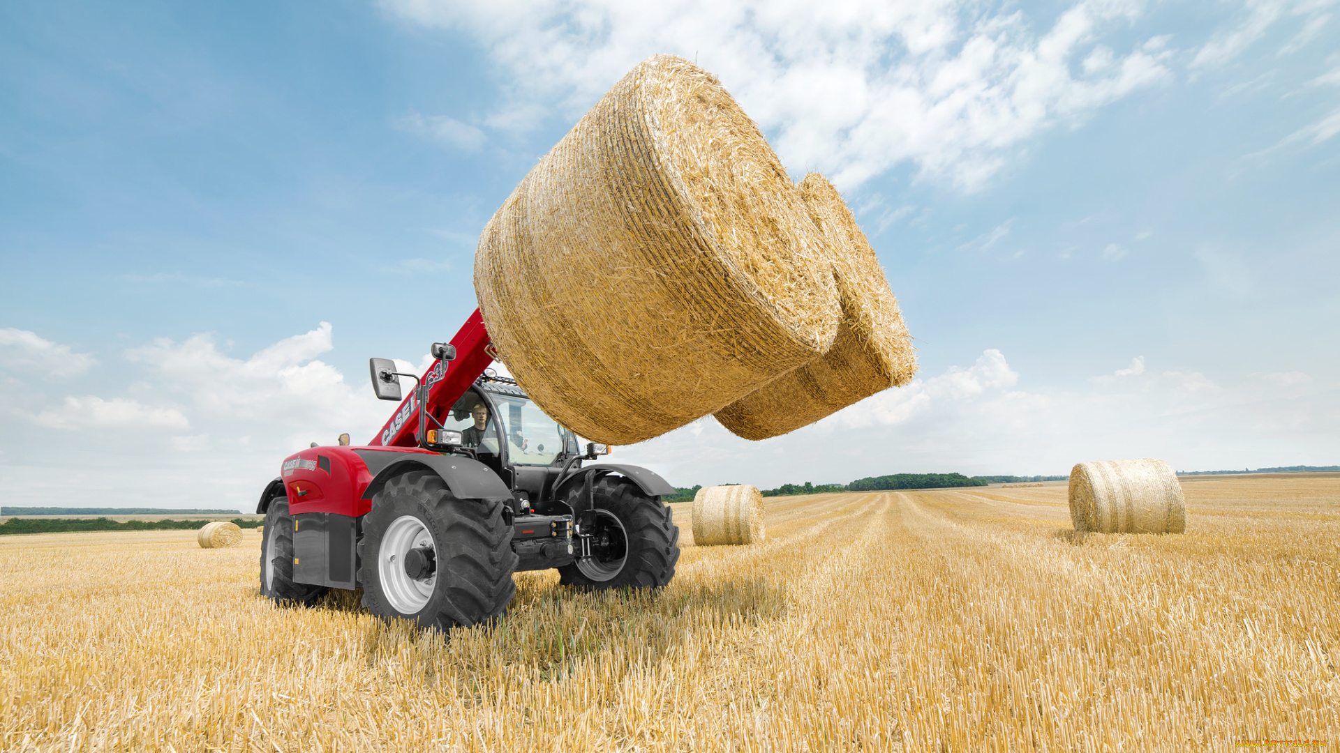 техника, автопогрузчики, трактор, колесный, тяжелый