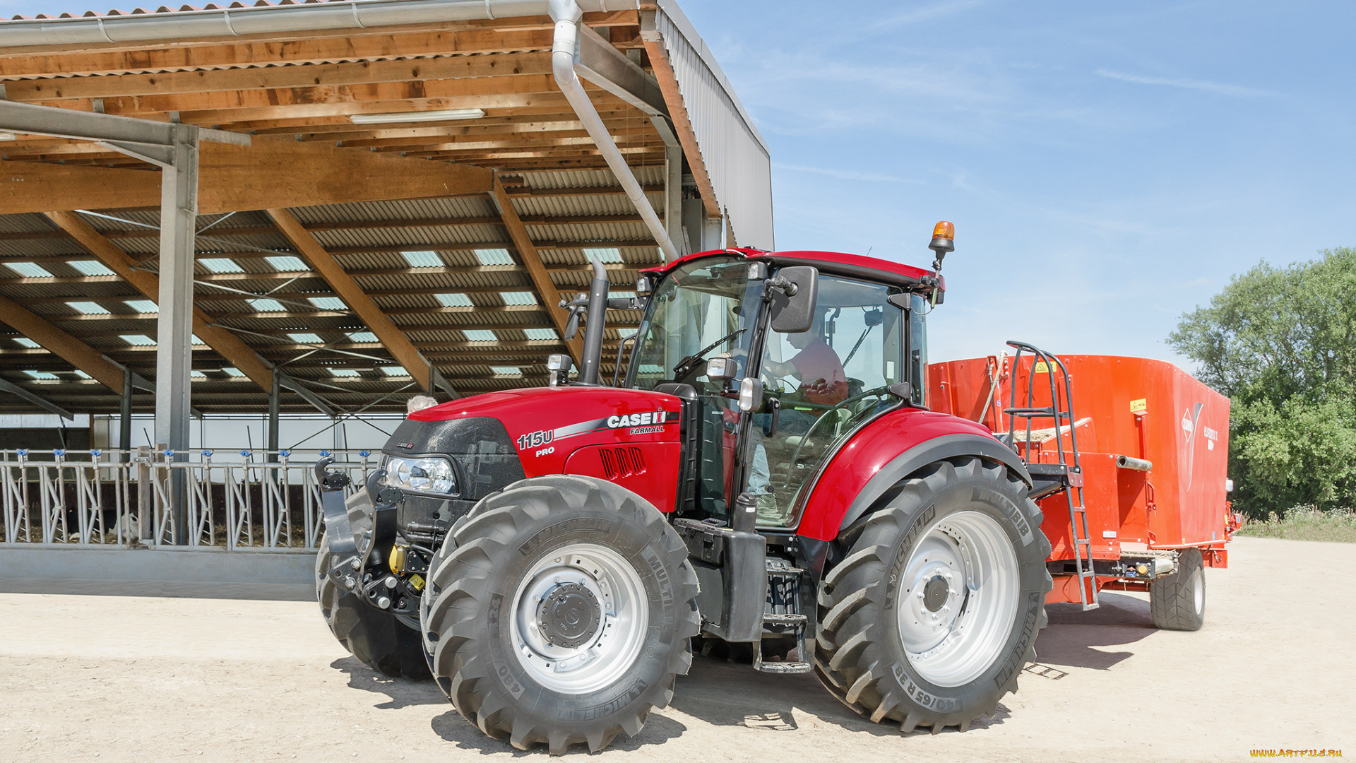 техника, тракторы, трактор, колесный, тяжелый