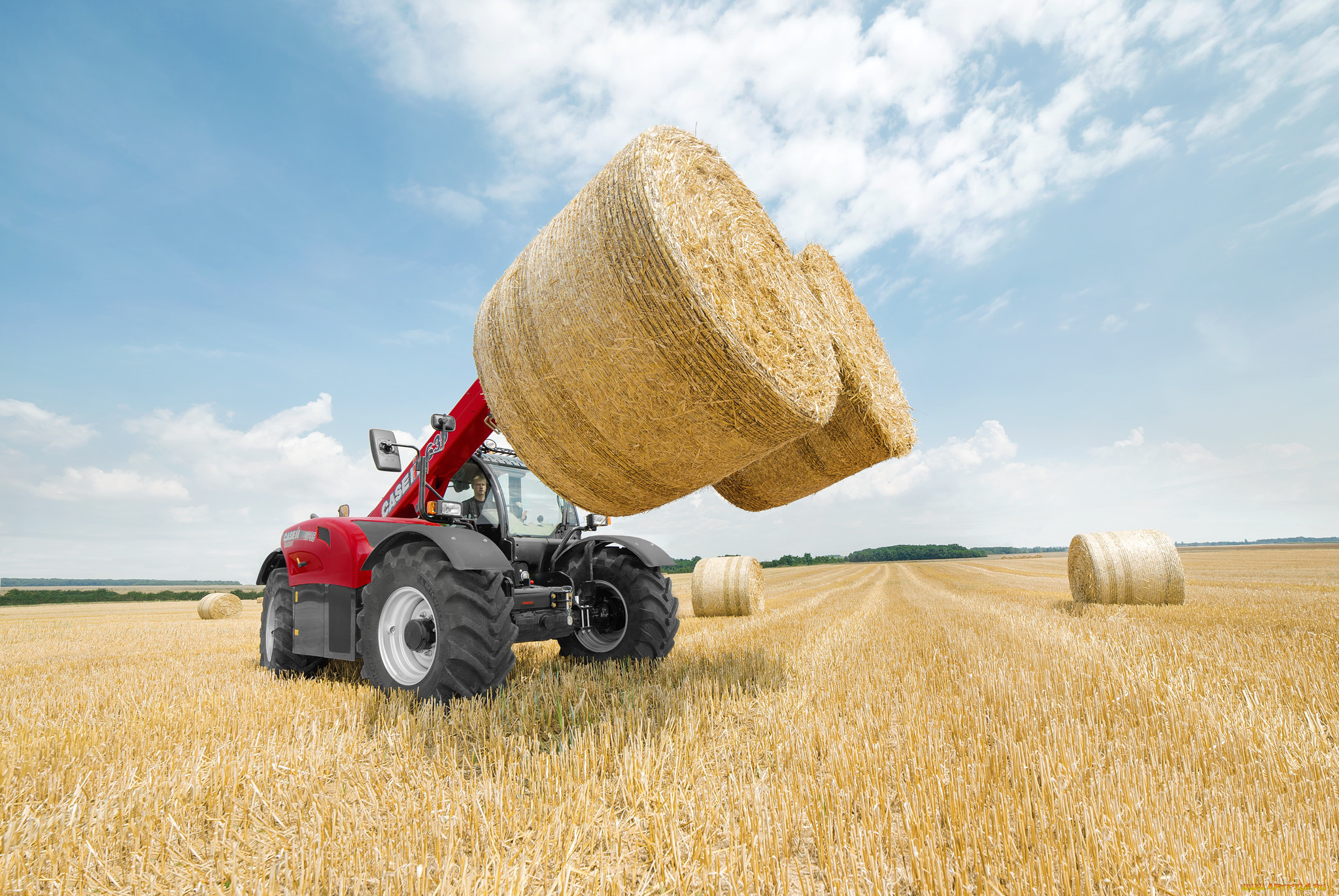 техника, автопогрузчики, трактор, колесный, тяжелый