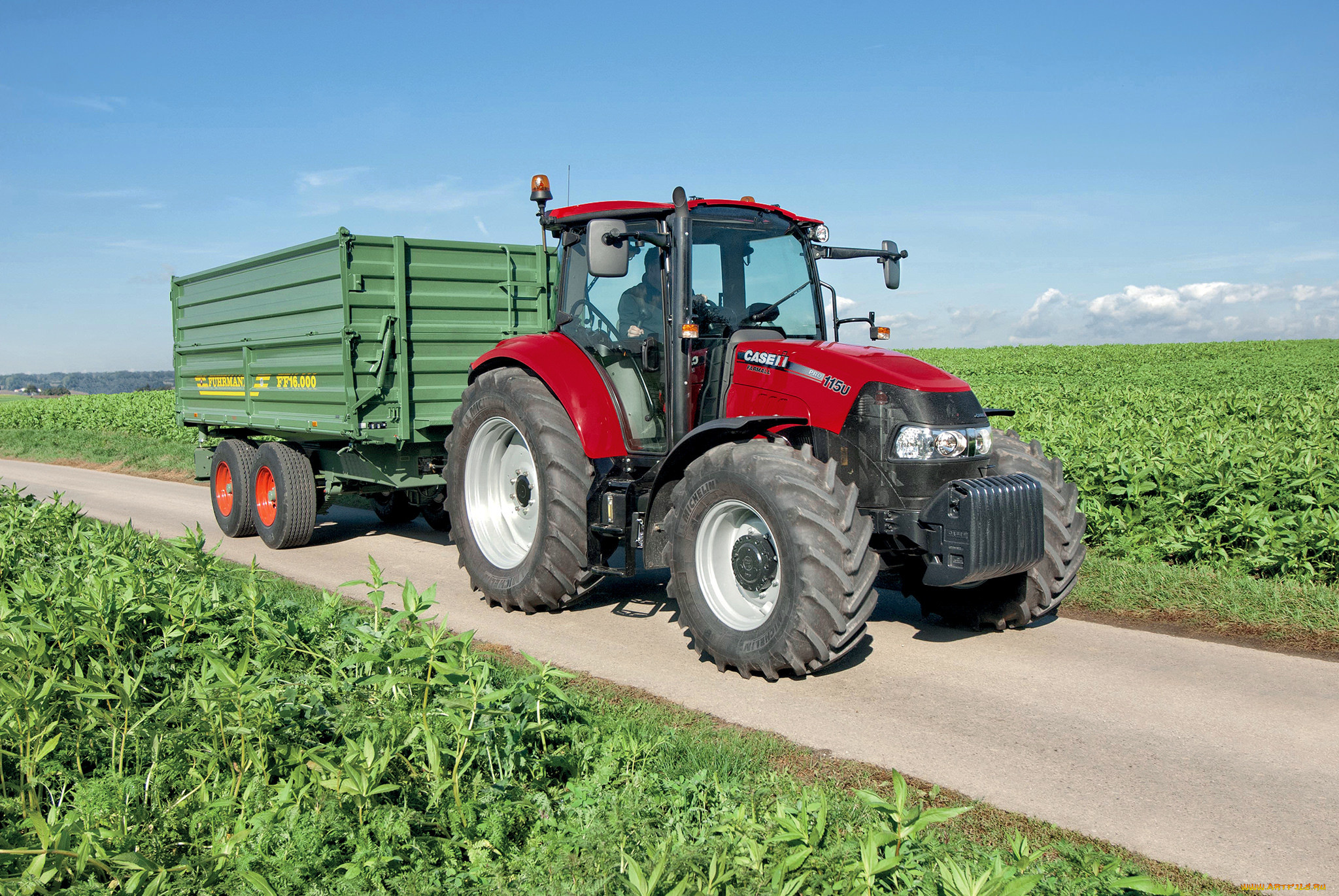 техника, тракторы, колесный, тяжелый, трактор