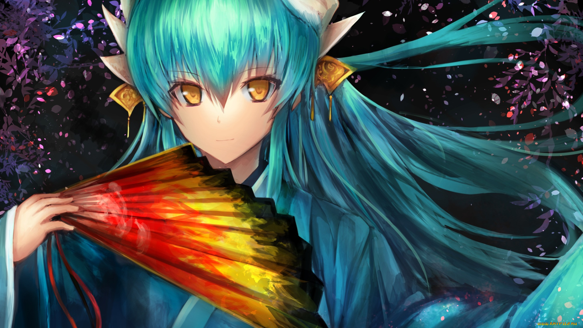 аниме, fate, stay, night, девушка