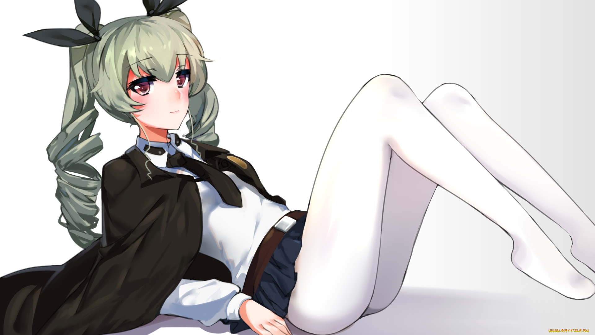 аниме, girls, und, panzer, девушка