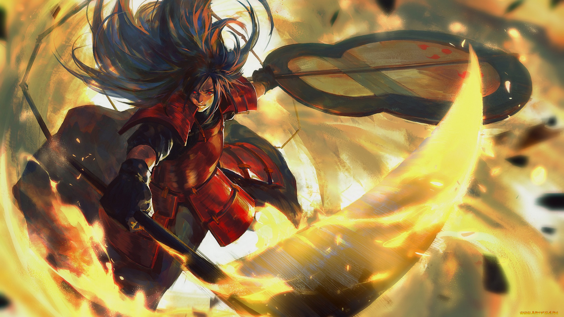 аниме, naruto, uchiha, madara