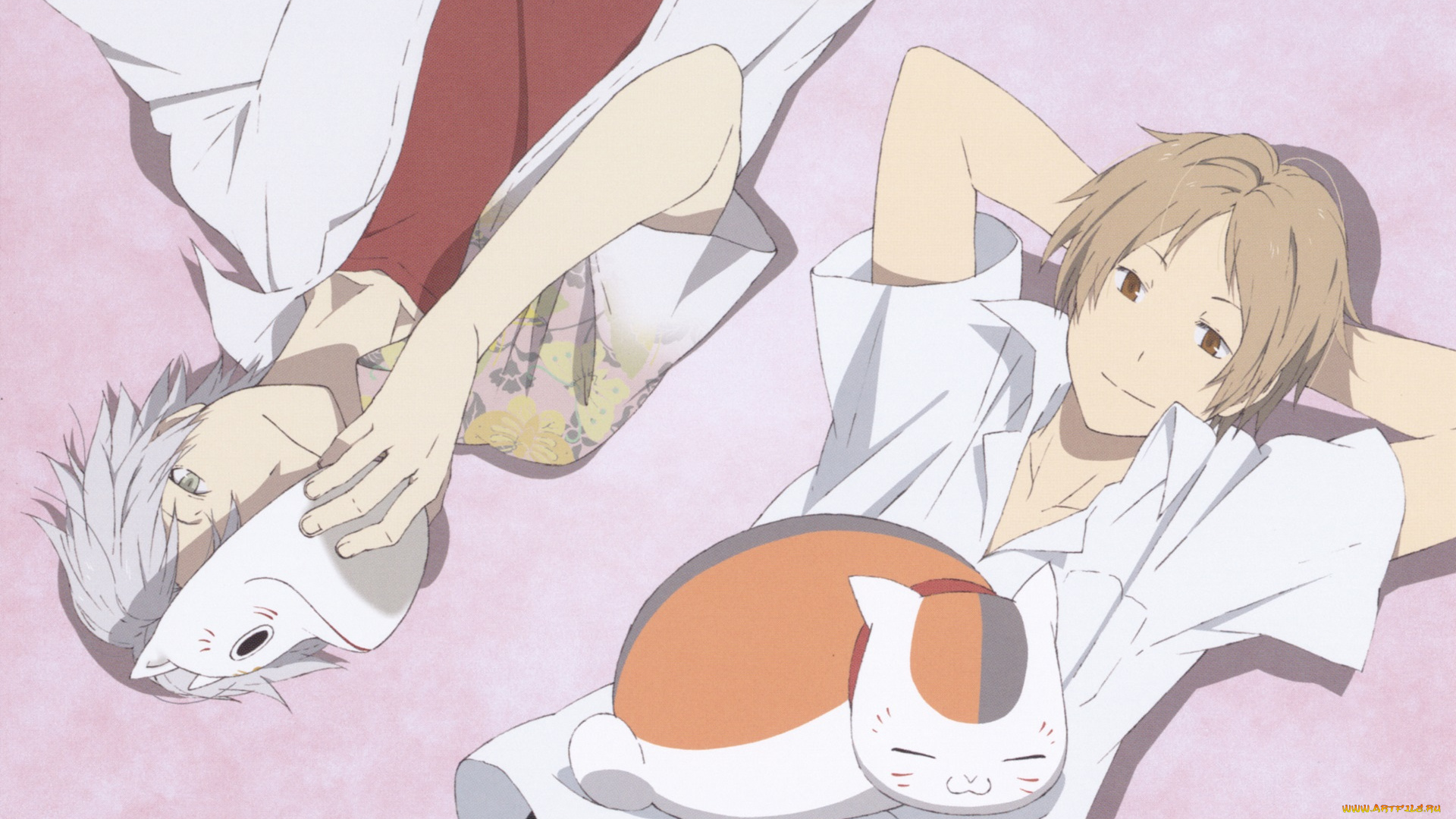 аниме, unknown, , другое, кроссовер, натсуме, гин