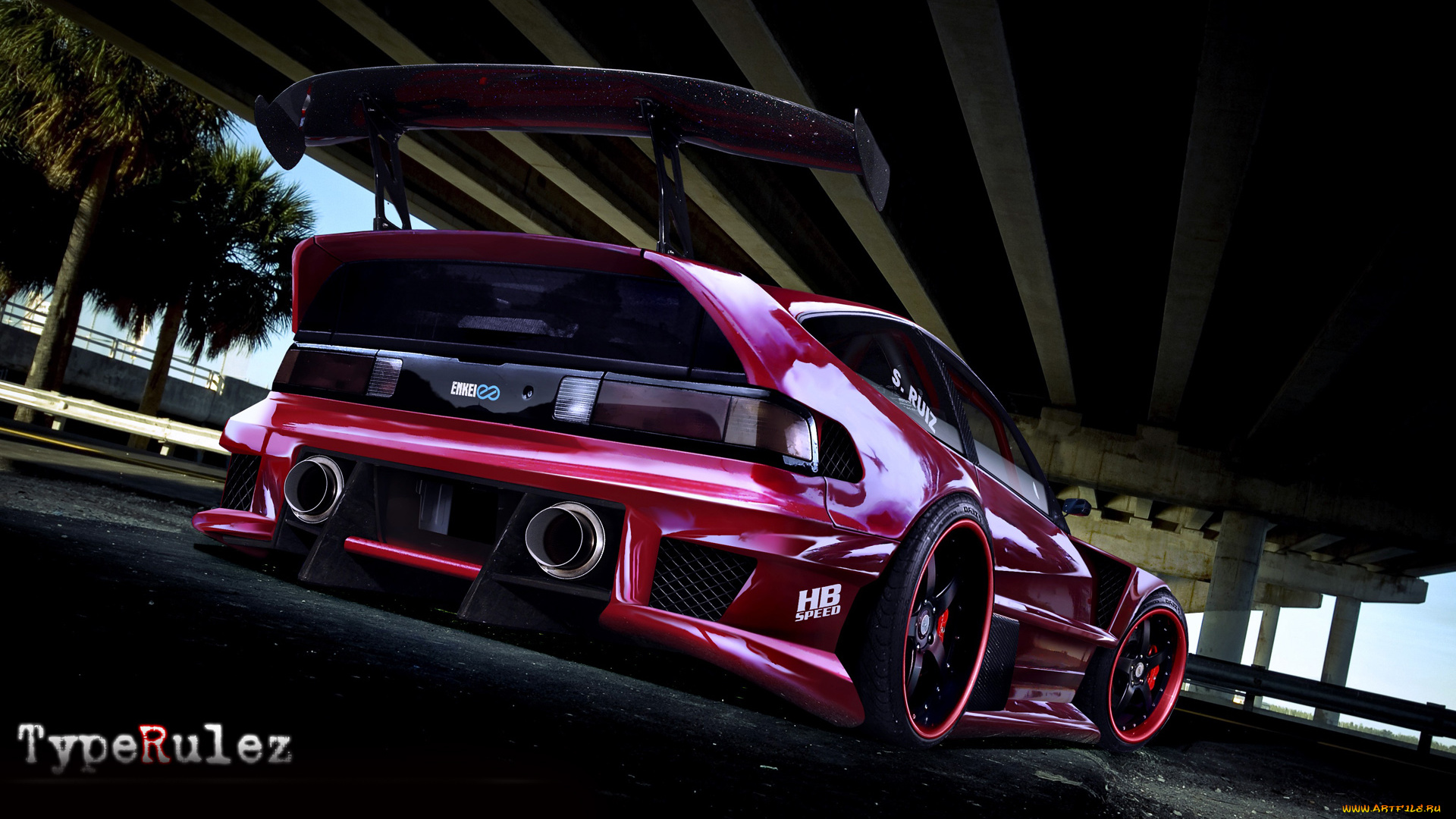 автомобили, виртуальный, тюнинг, r, type, crx, honda