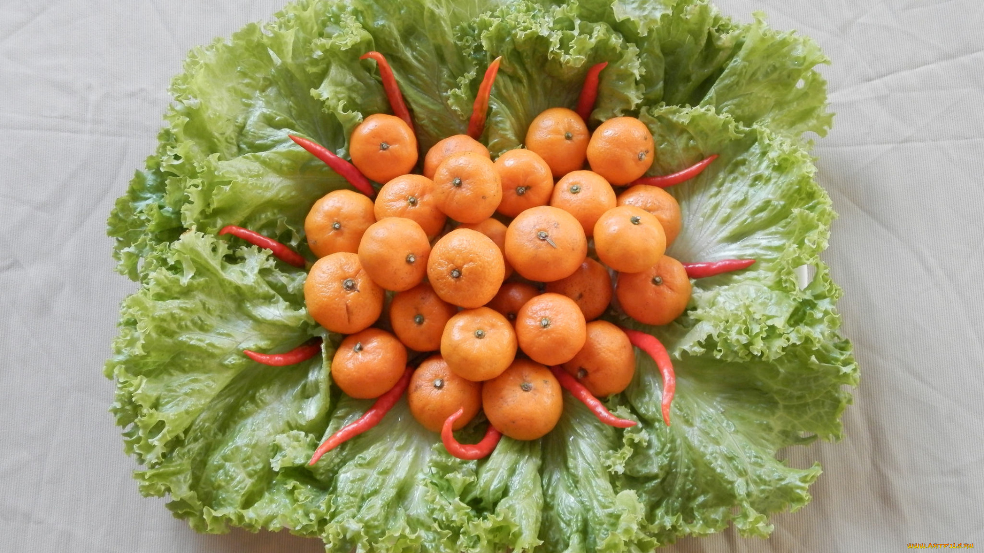 еда, фрукты, и, овощи, вместе, цитрусы, зелень