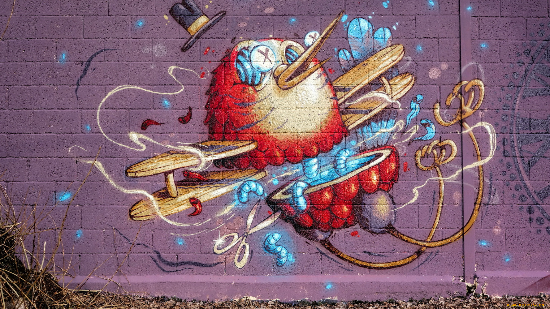 разное, граффити, город, графити, стена