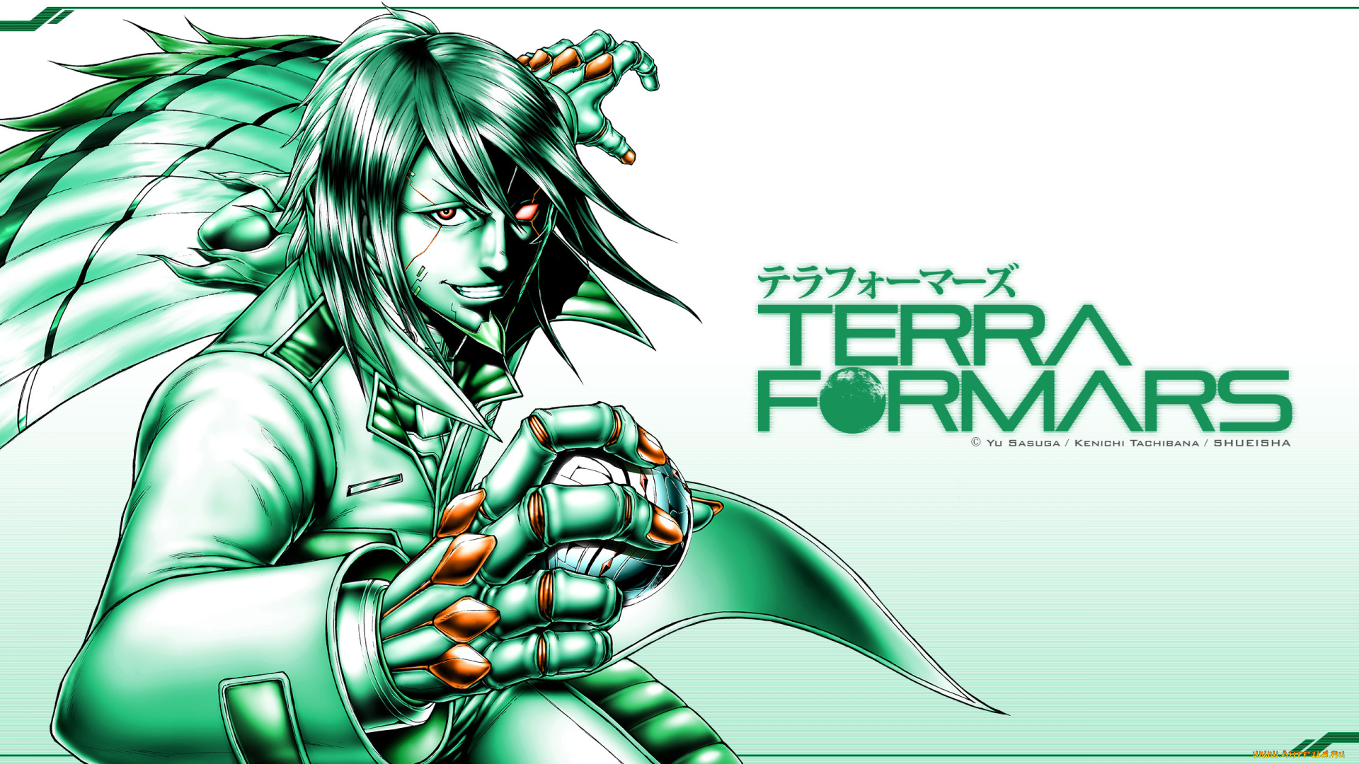 terra, formars, аниме, персонаж