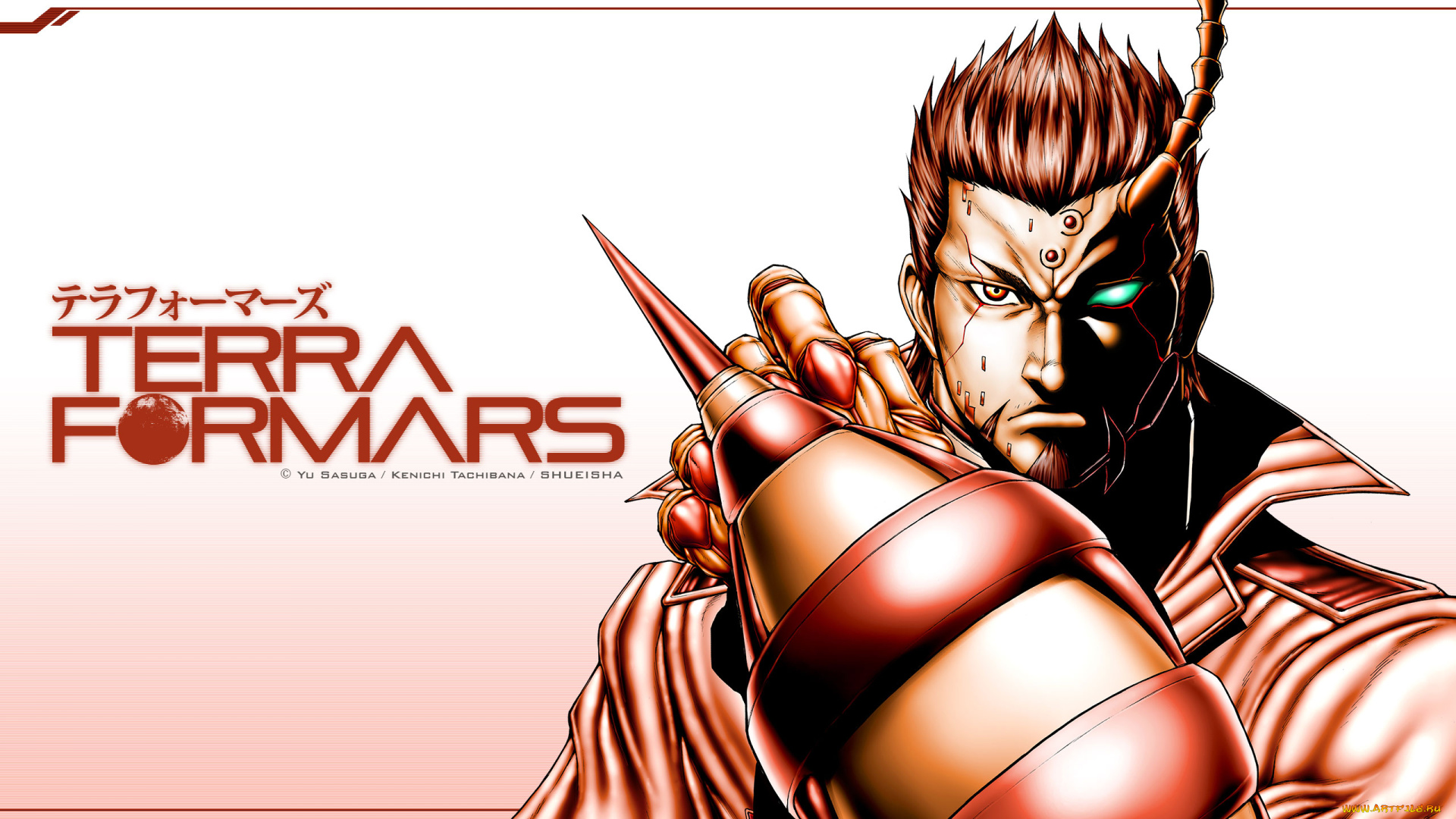 terra, formars, аниме, персонаж