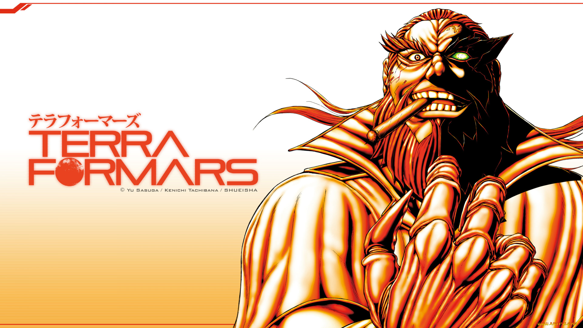 terra, formars, аниме, персонаж