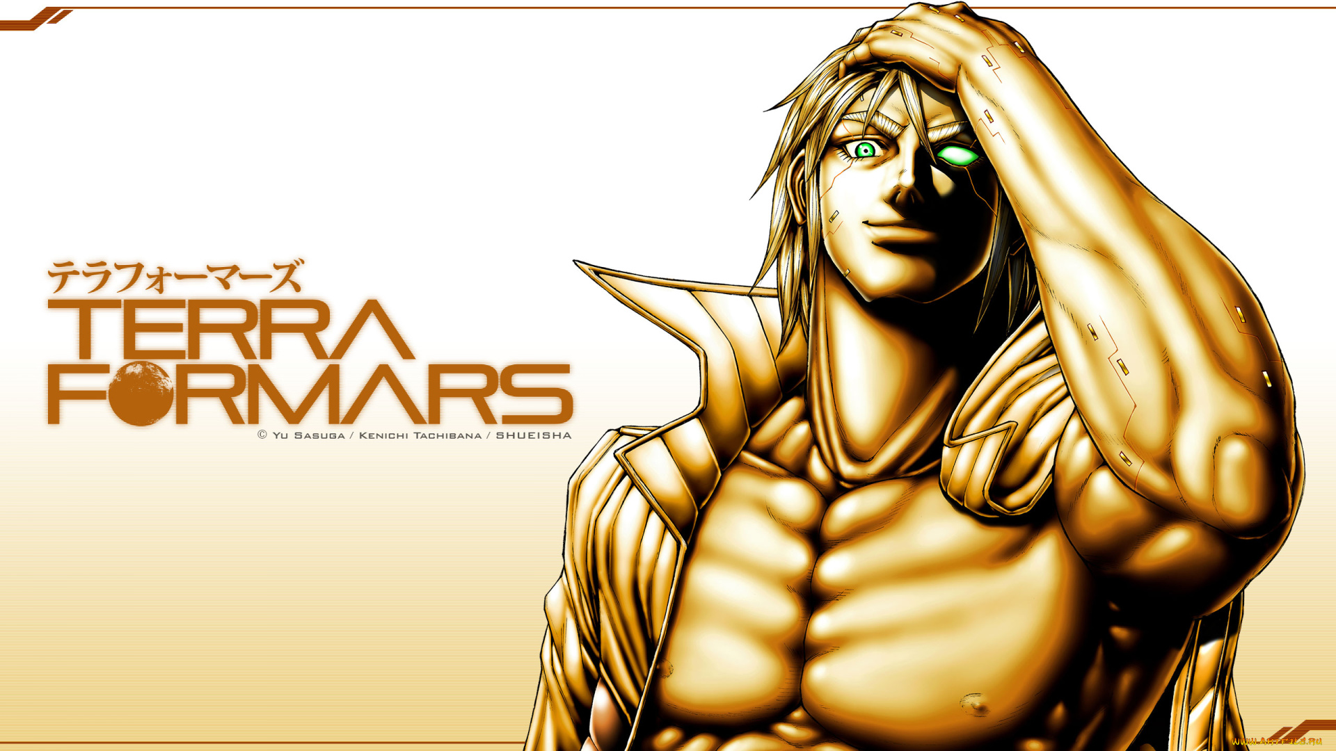 terra, formars, аниме, персонаж