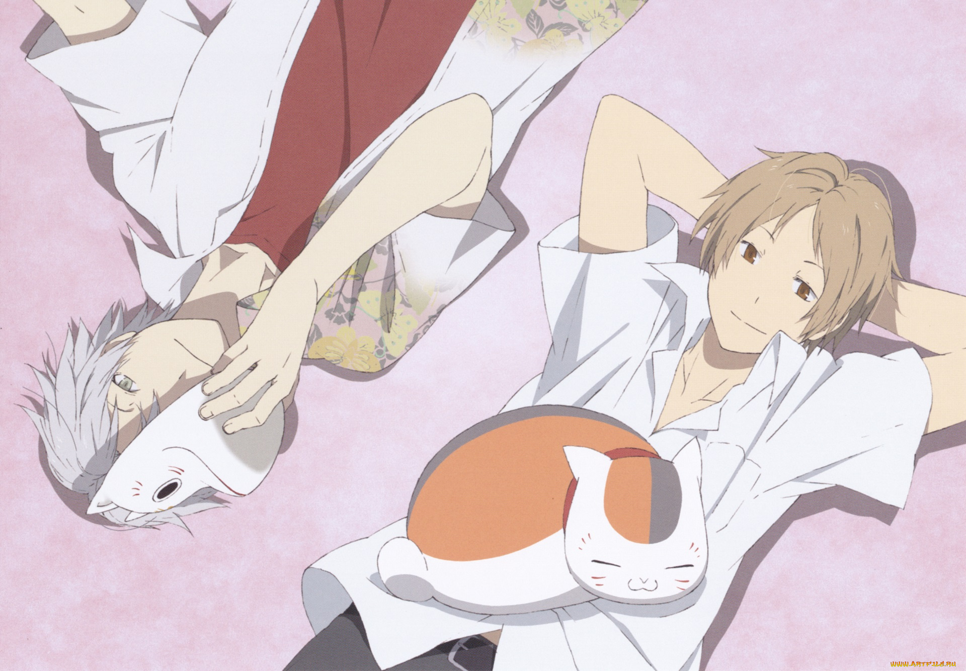 аниме, unknown, , другое, кроссовер, натсуме, гин