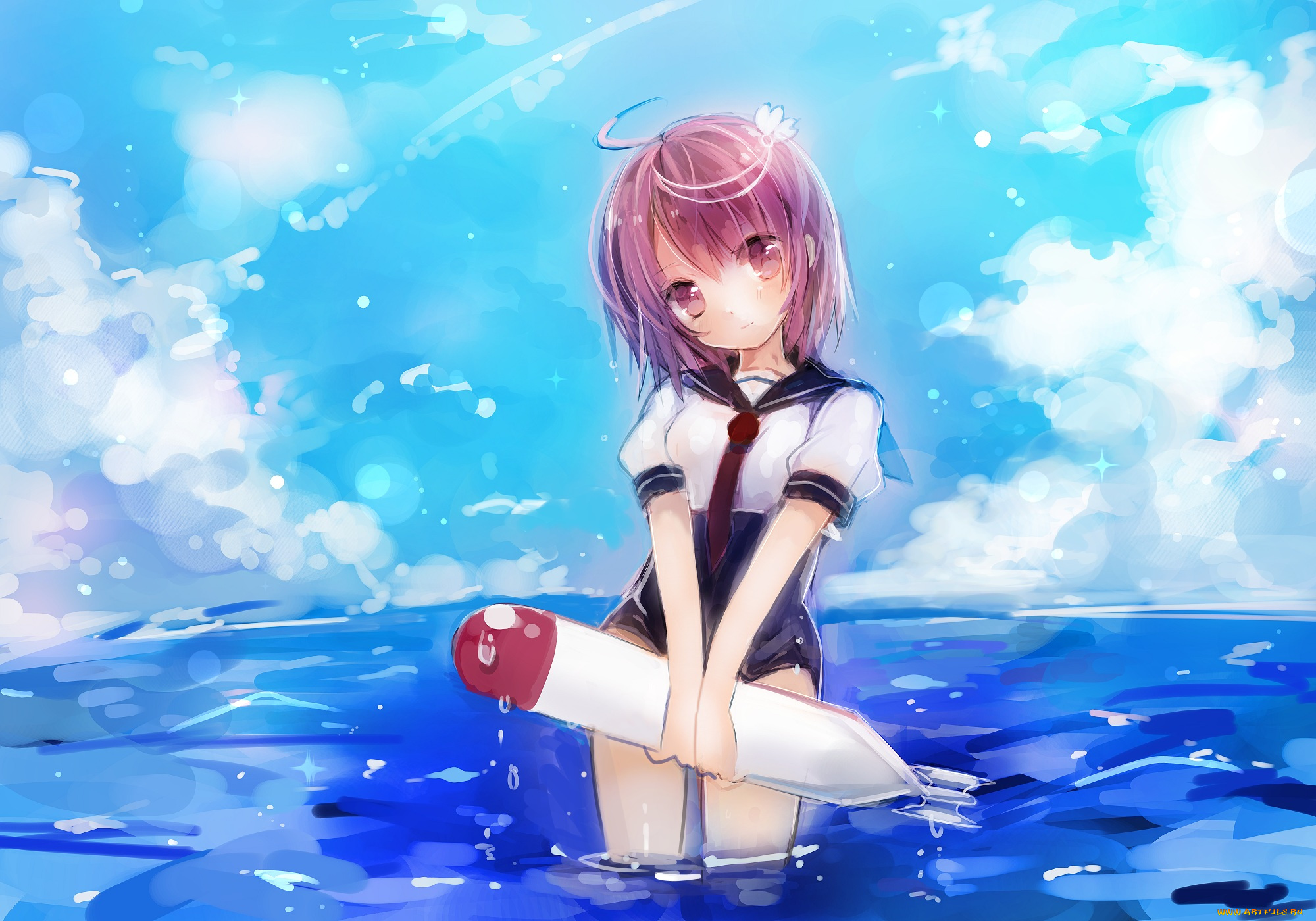 аниме, kantai, collection, девушка