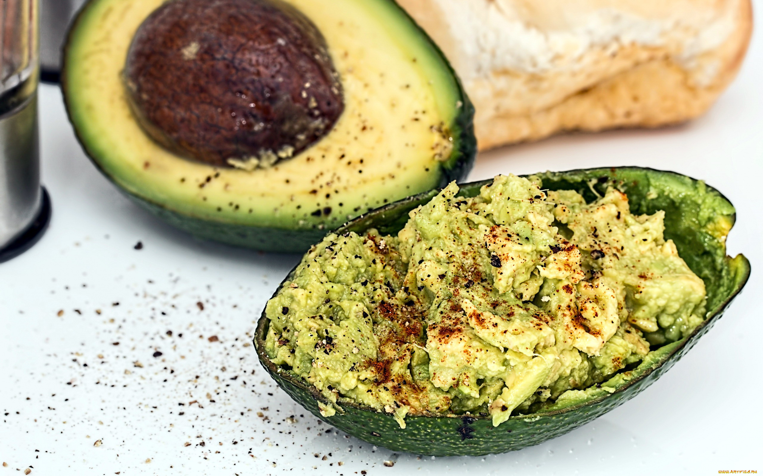 еда, авокадо, закуска, фаршированный