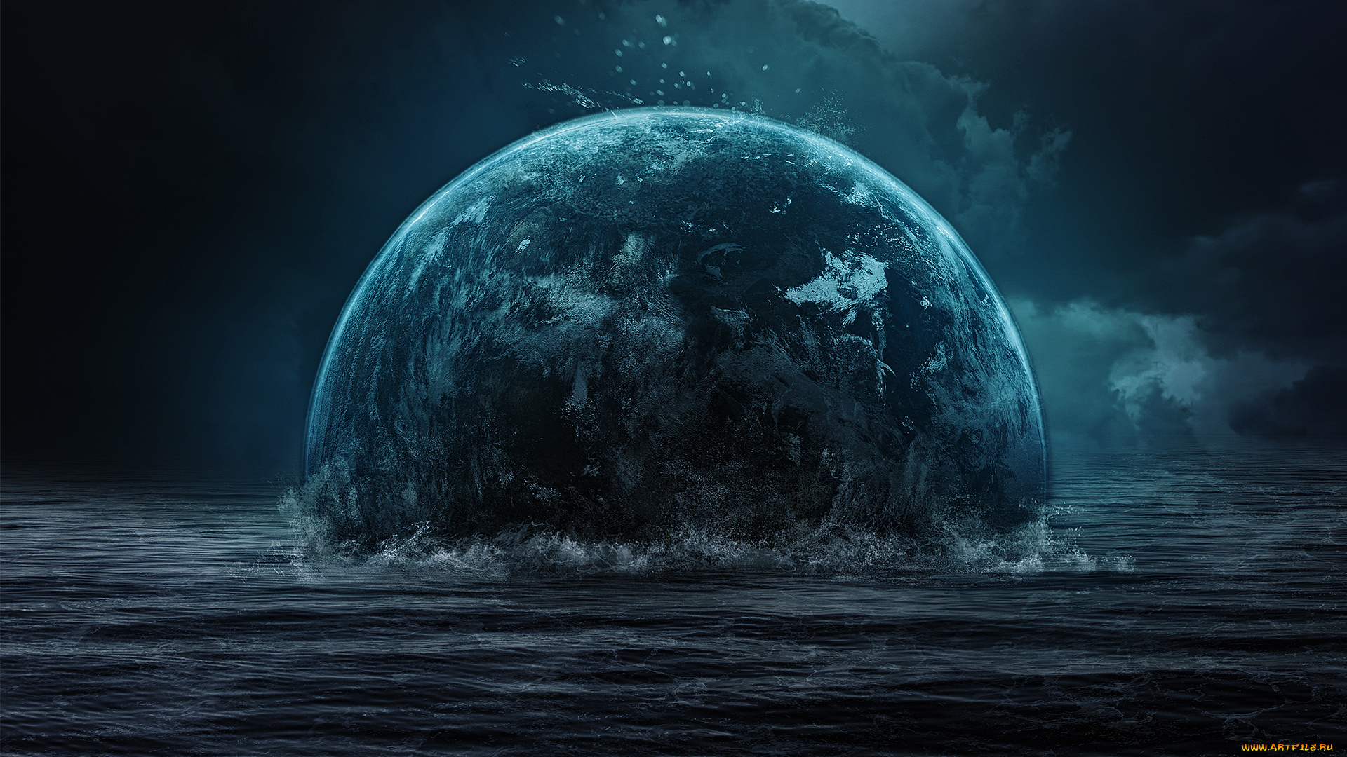 3д, графика, атмосфера, настроение, , atmosphere, , , mood, , море, планета