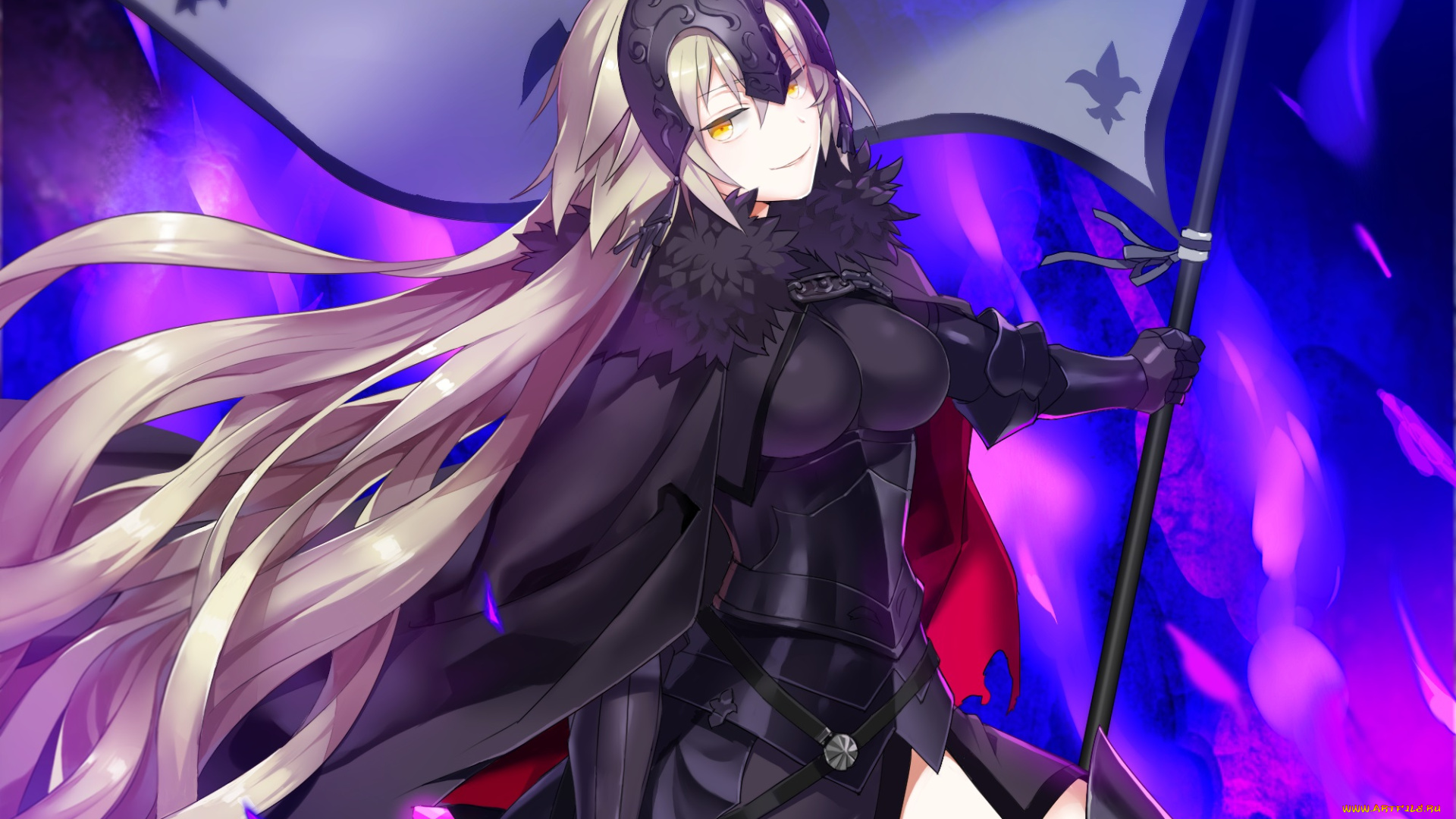 аниме, fate, stay, night, joan, alter