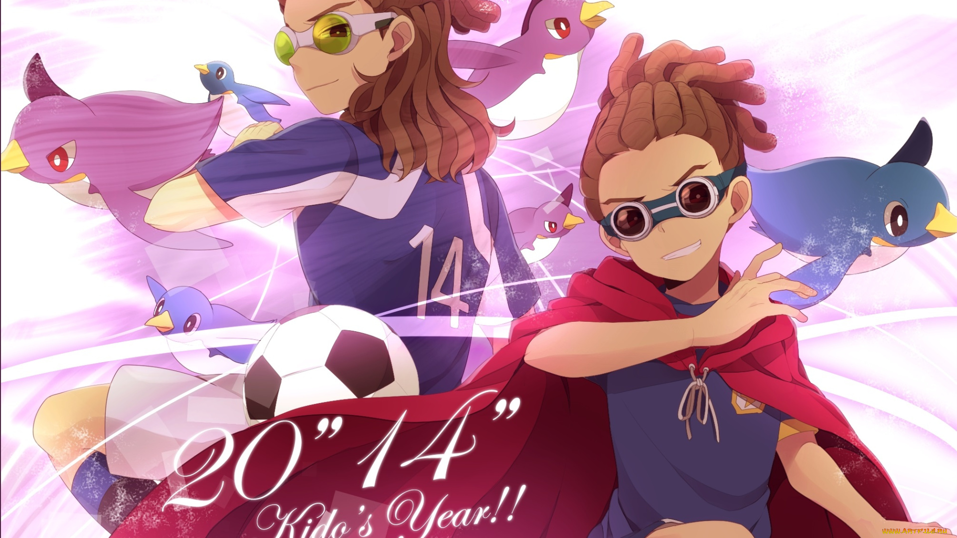 аниме, inazuma, eleven, kidou, yuuto