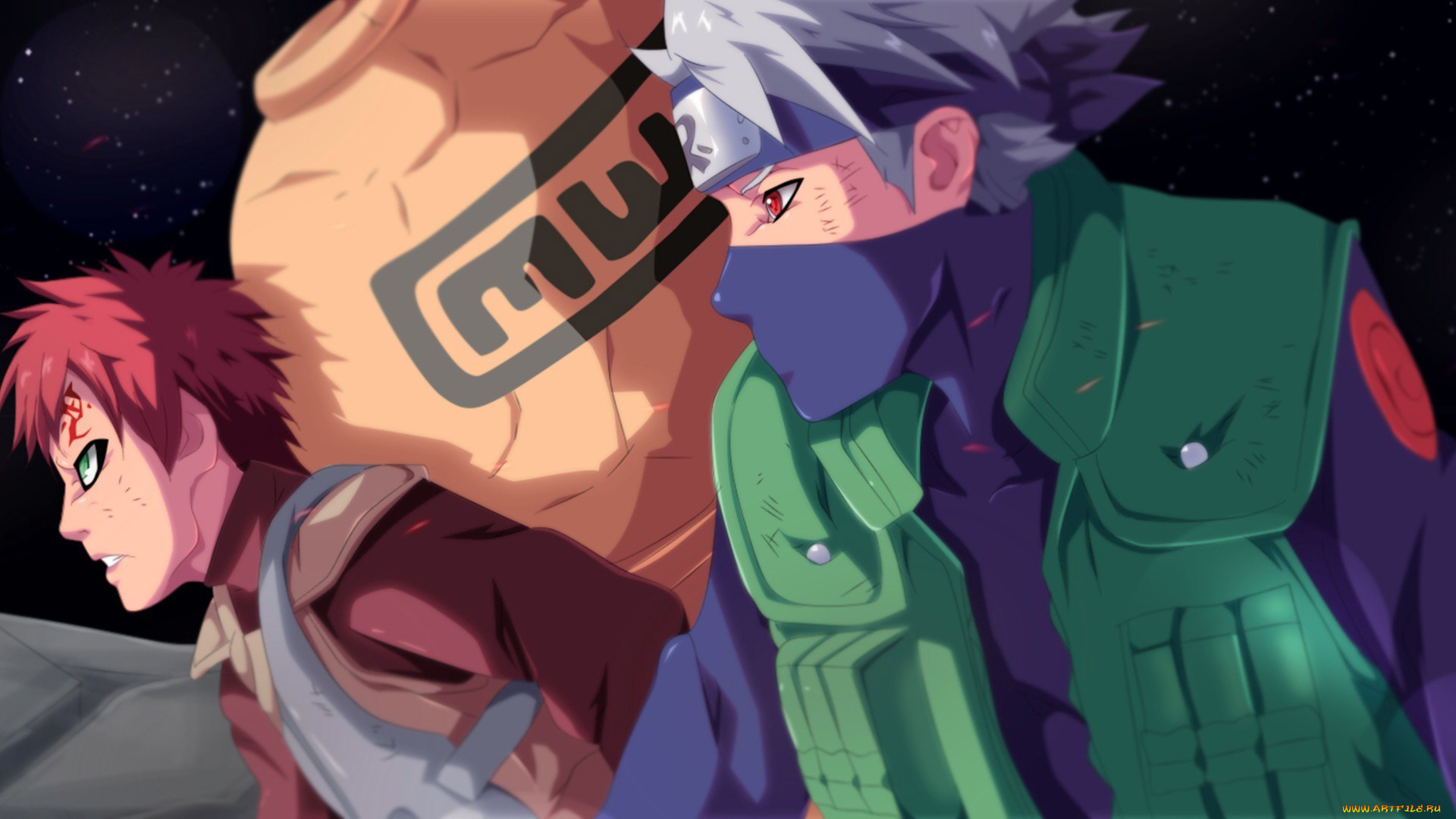 аниме, naruto, парни