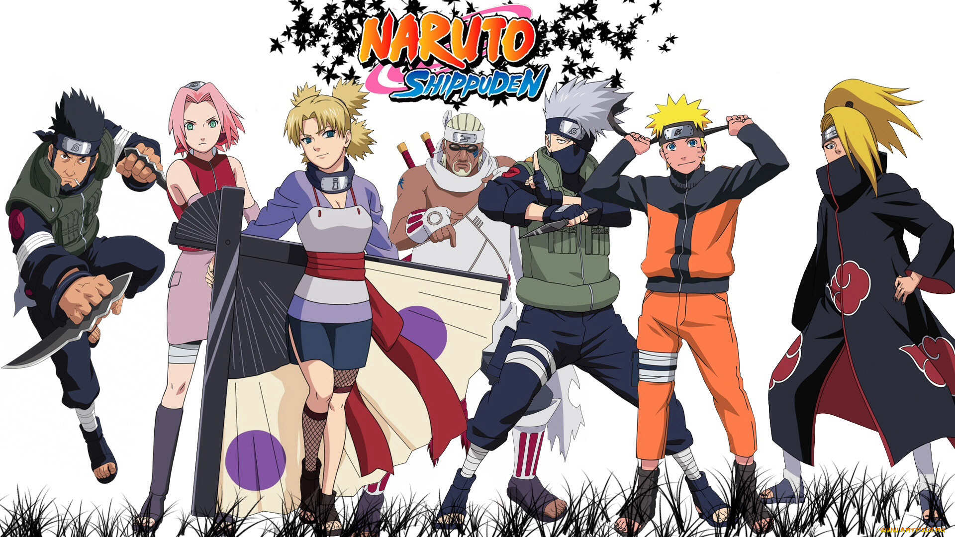 аниме, naruto, персонажи