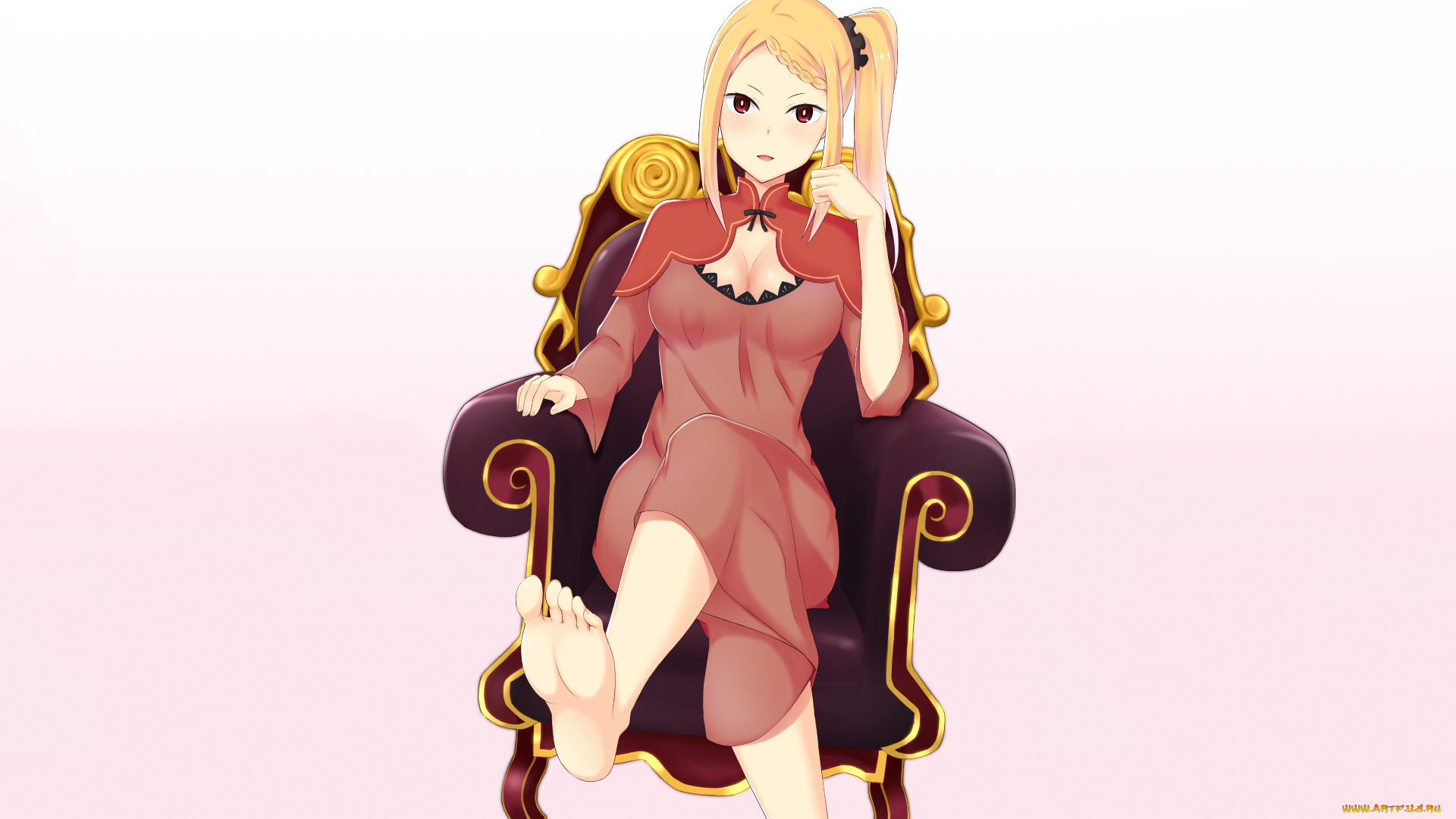 аниме, re, , zero, kara, hajimeru, isekai, seikatsu, девушка