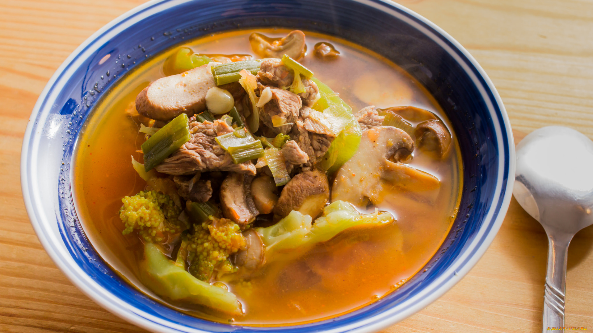 еда, первые, блюда, суп