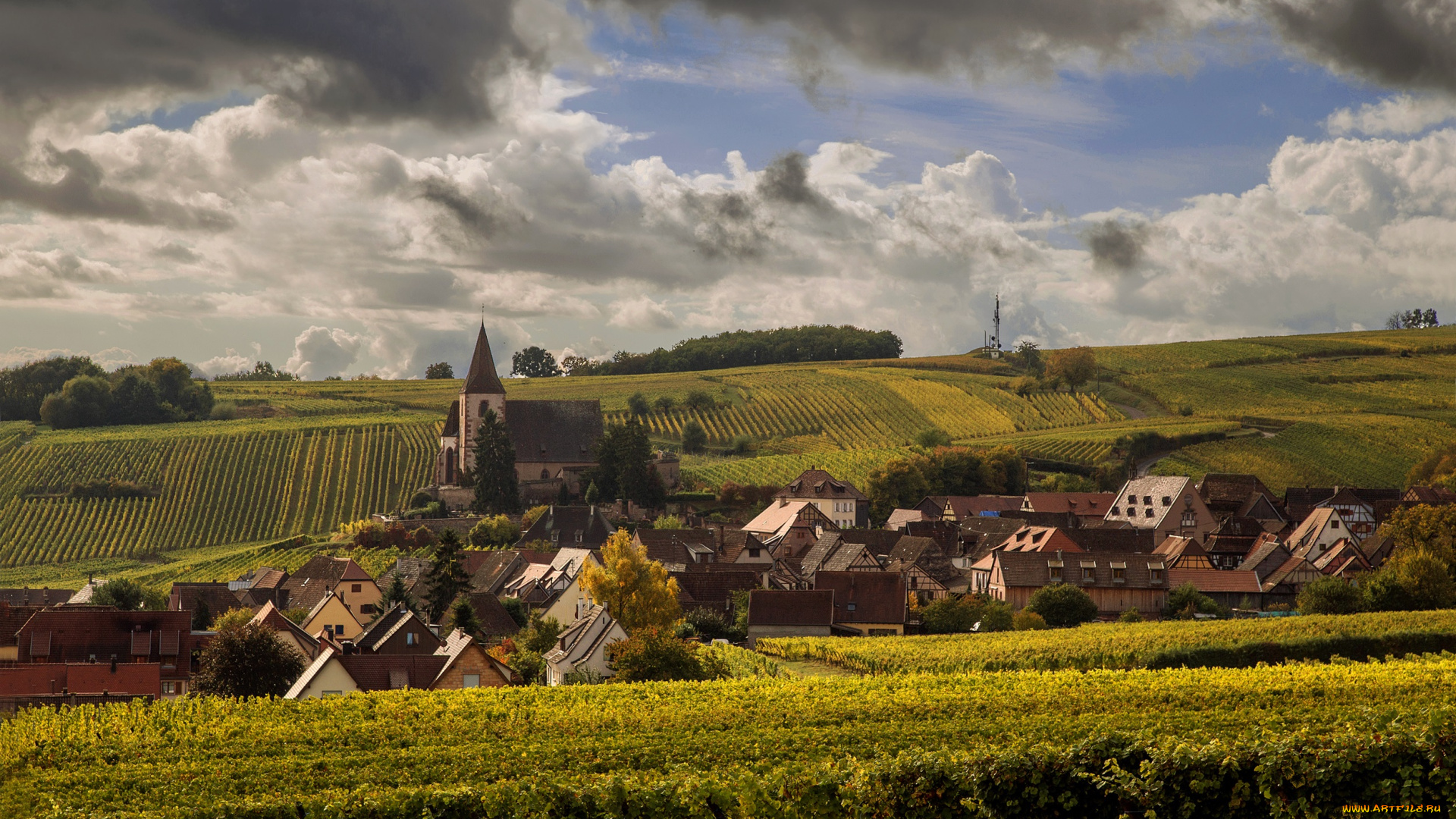 города, -, панорамы, пейзаж