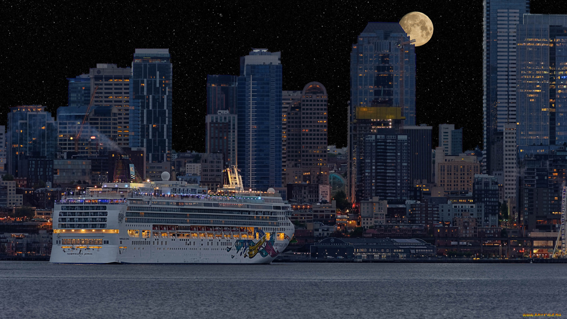 корабли, лайнеры, круиз, лайнер