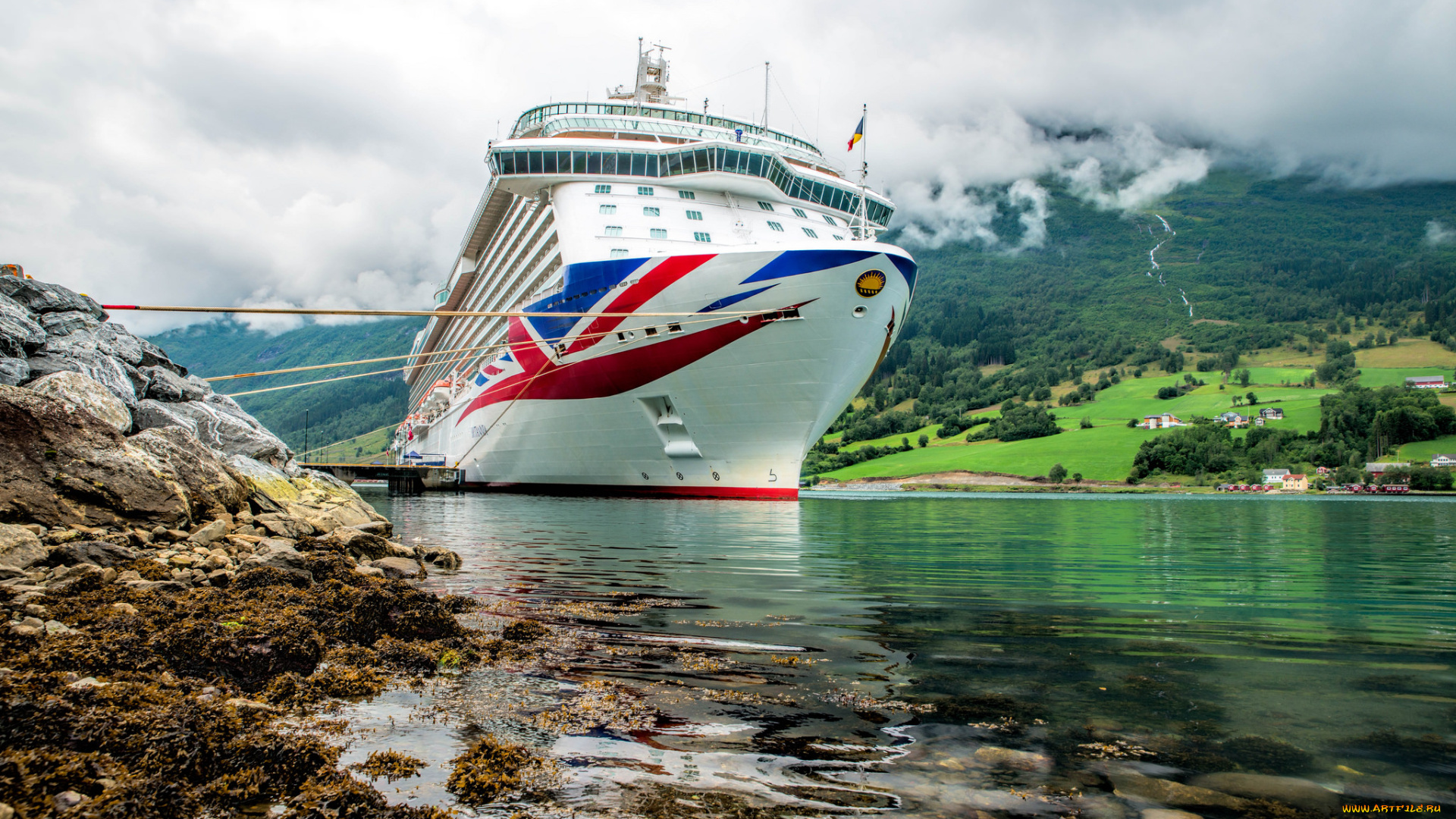 корабли, лайнеры, круиз, лайнер