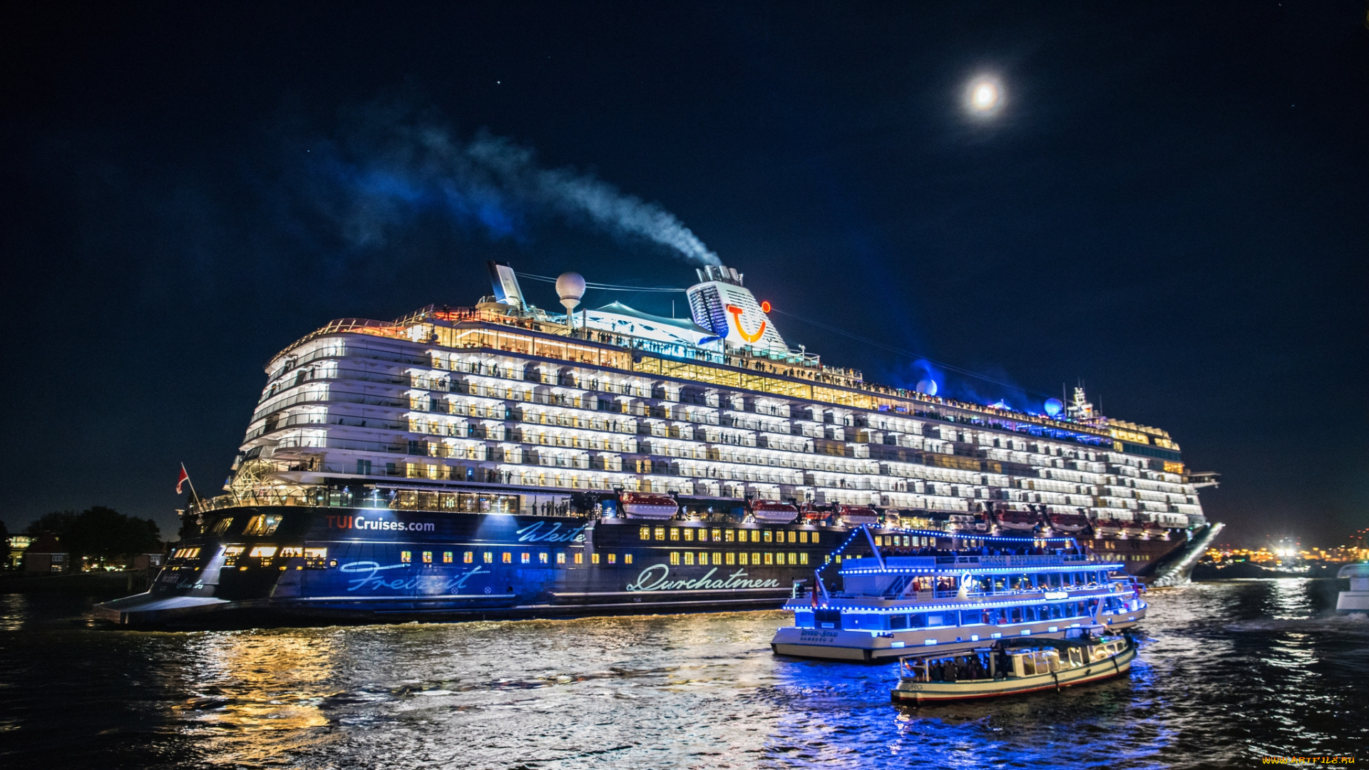 корабли, лайнеры, круиз, лайнер