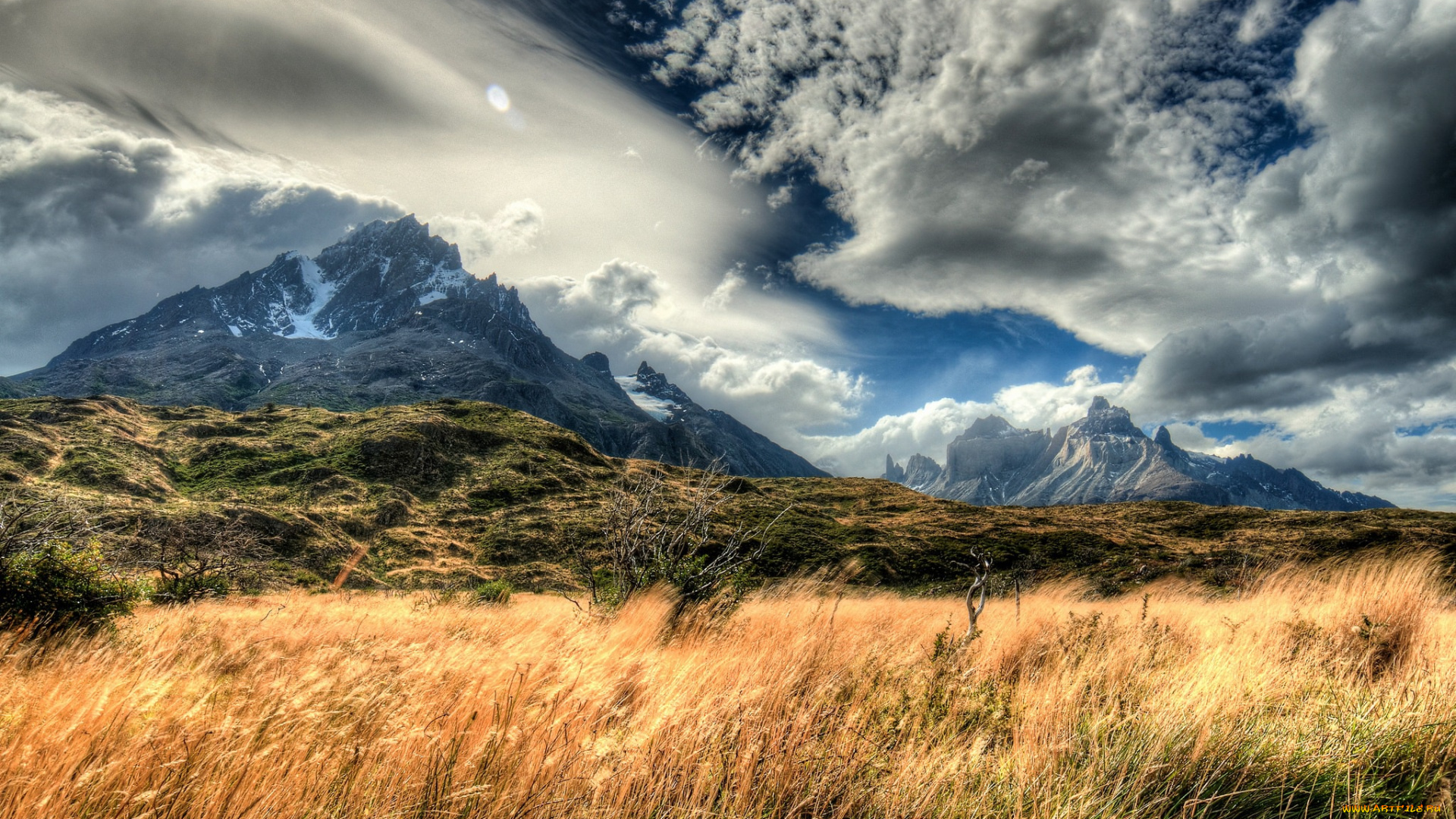 природа, горы, Чили