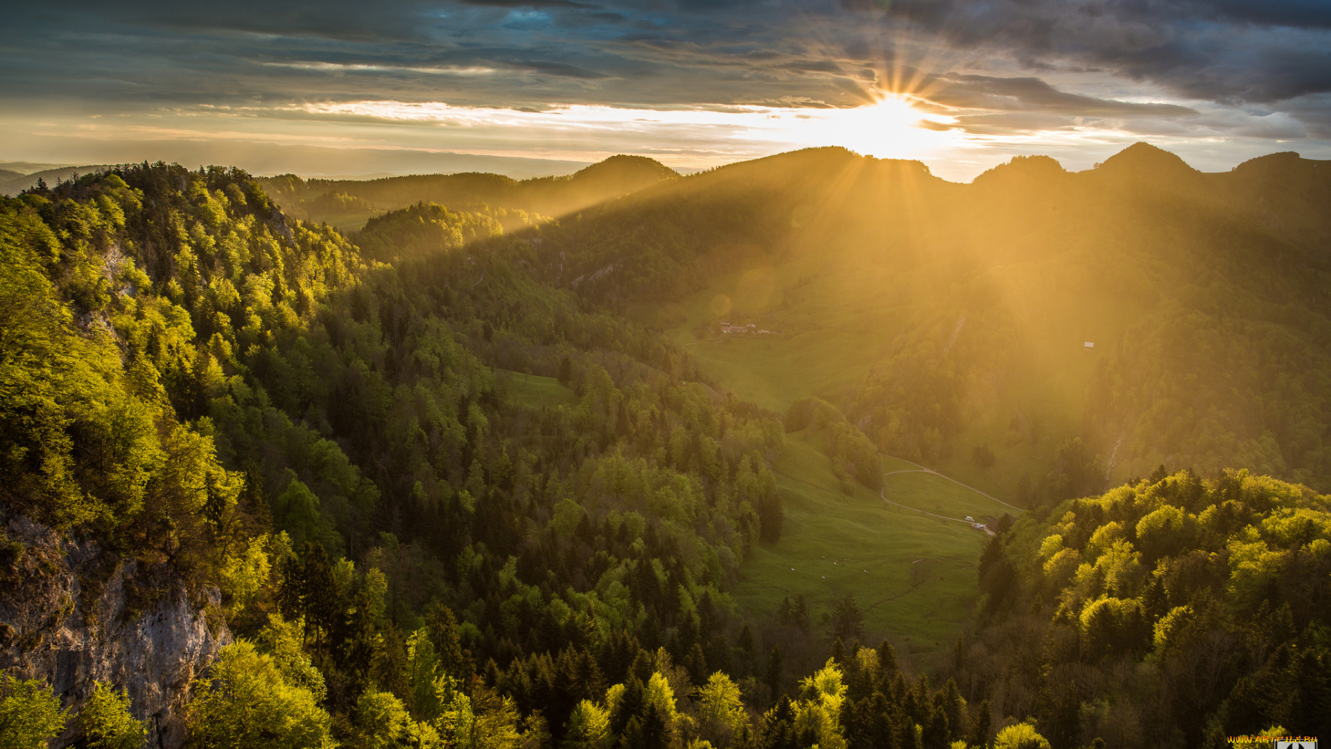 природа, восходы, закаты, солнце