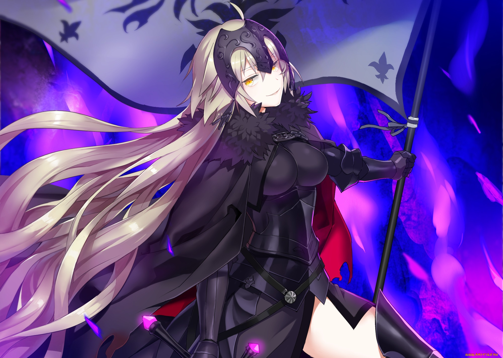 аниме, fate, stay, night, joan, alter