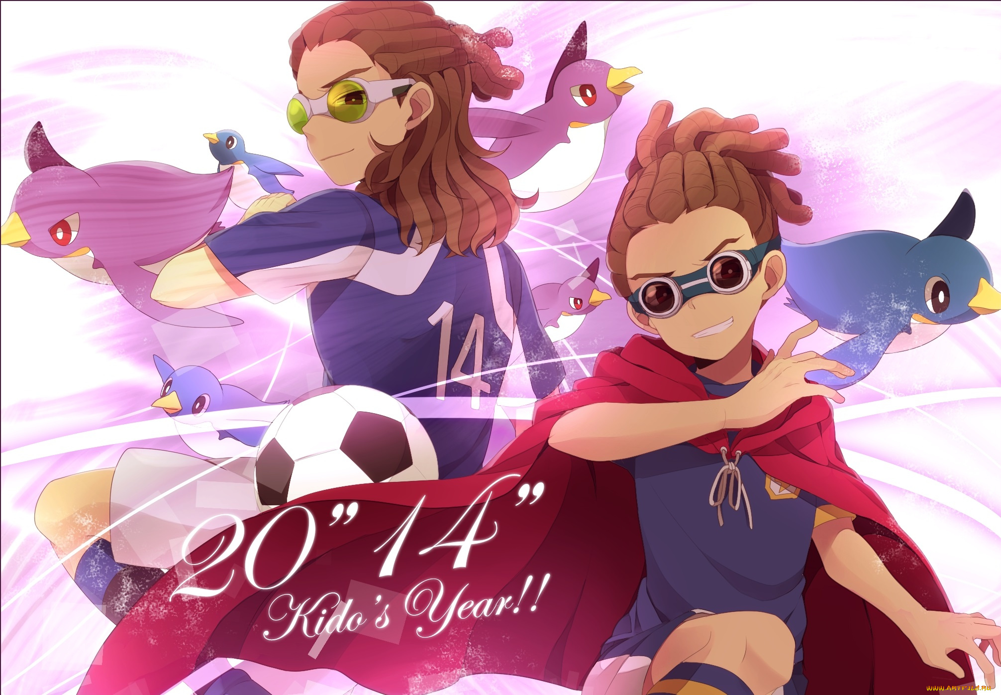 аниме, inazuma, eleven, kidou, yuuto