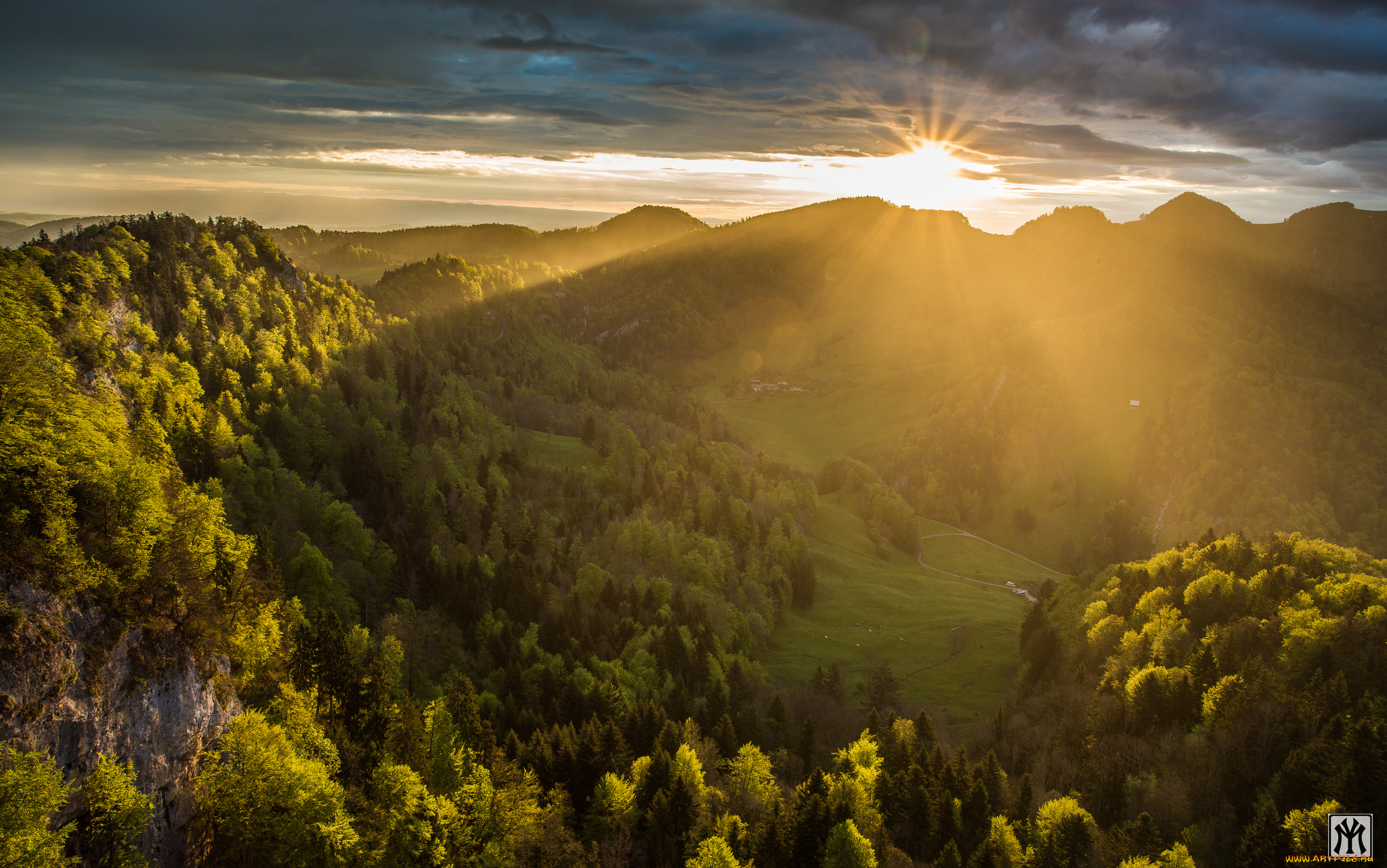 природа, восходы, закаты, солнце