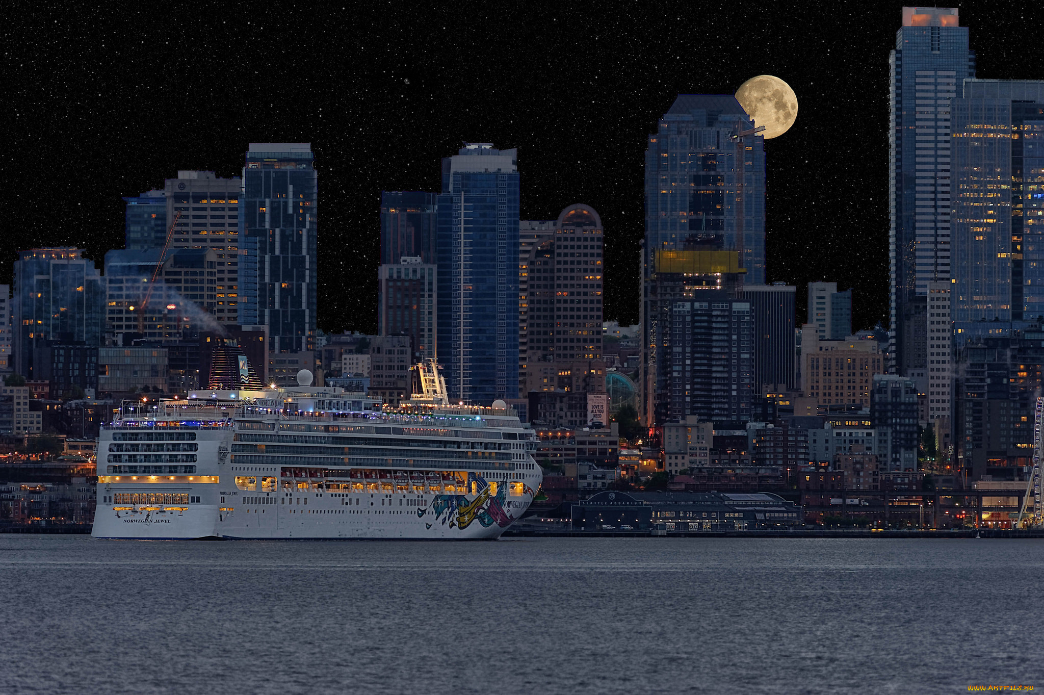 корабли, лайнеры, круиз, лайнер