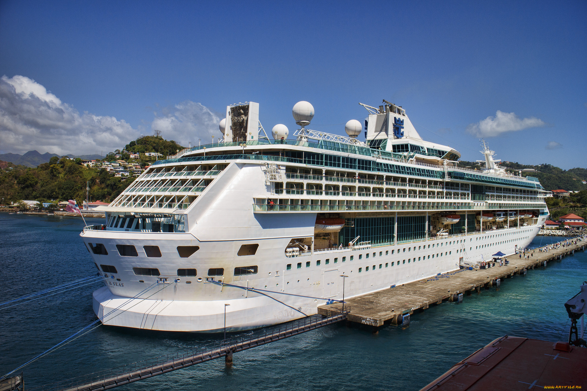 корабли, лайнеры, круиз, лайнер