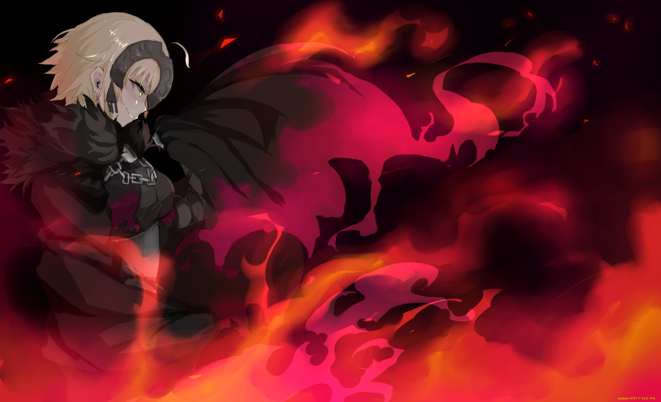 аниме, fate, stay, night, joan, alter