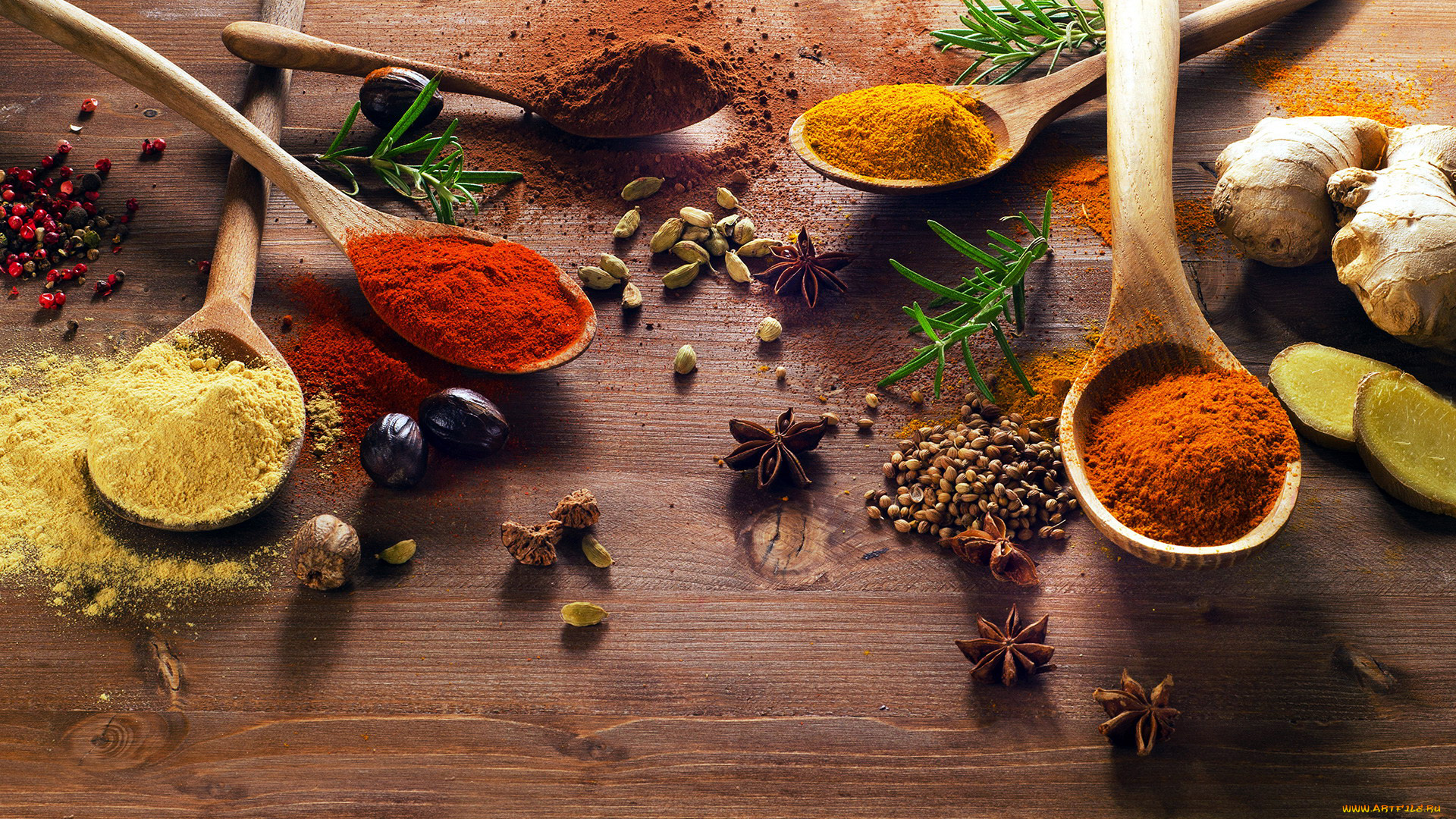 еда, крупы, , зерно, , специи, , семечки, розмарин, орех, мускатный, имбирь, карри