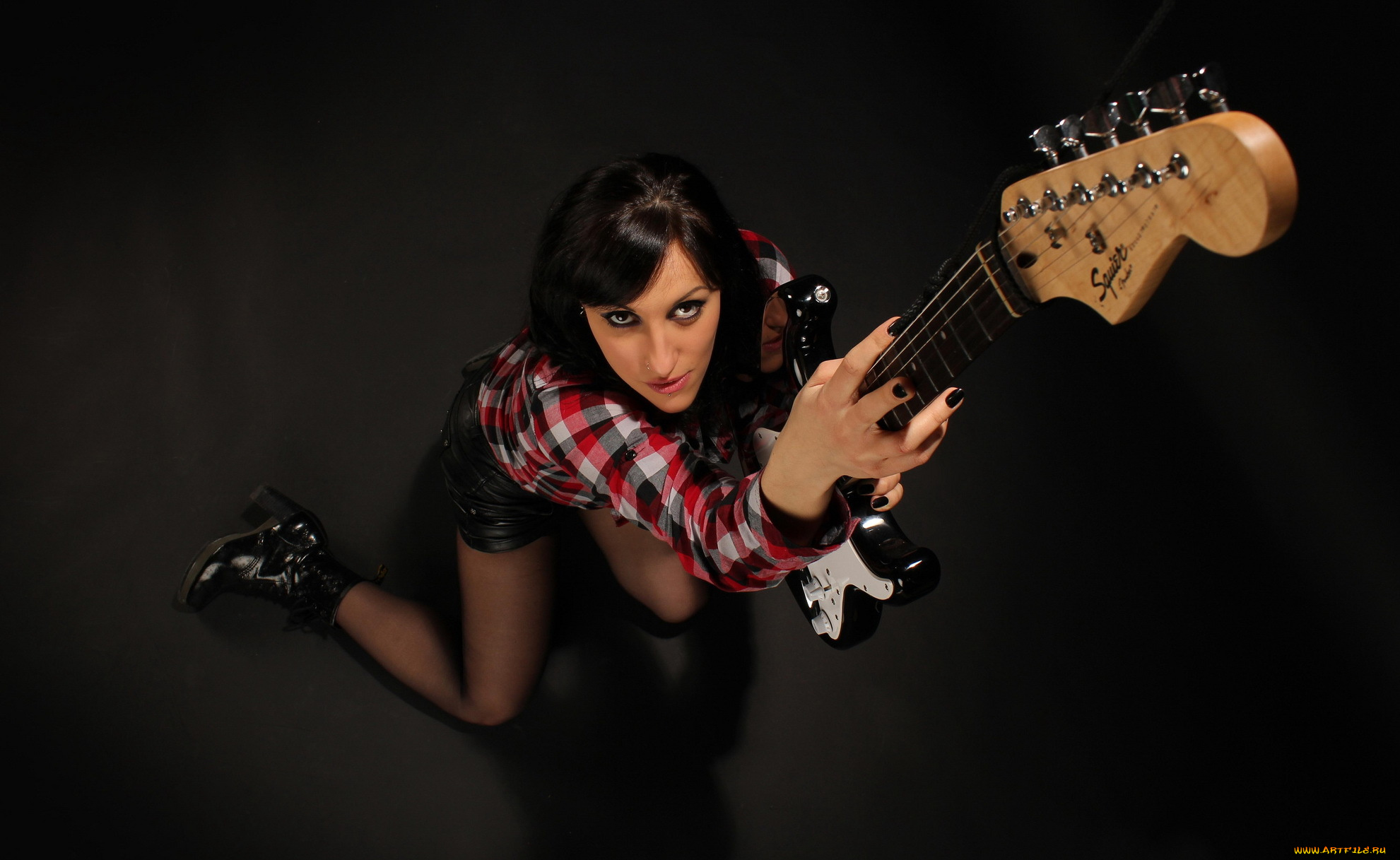 музыка, -другое, гитара, девушка
