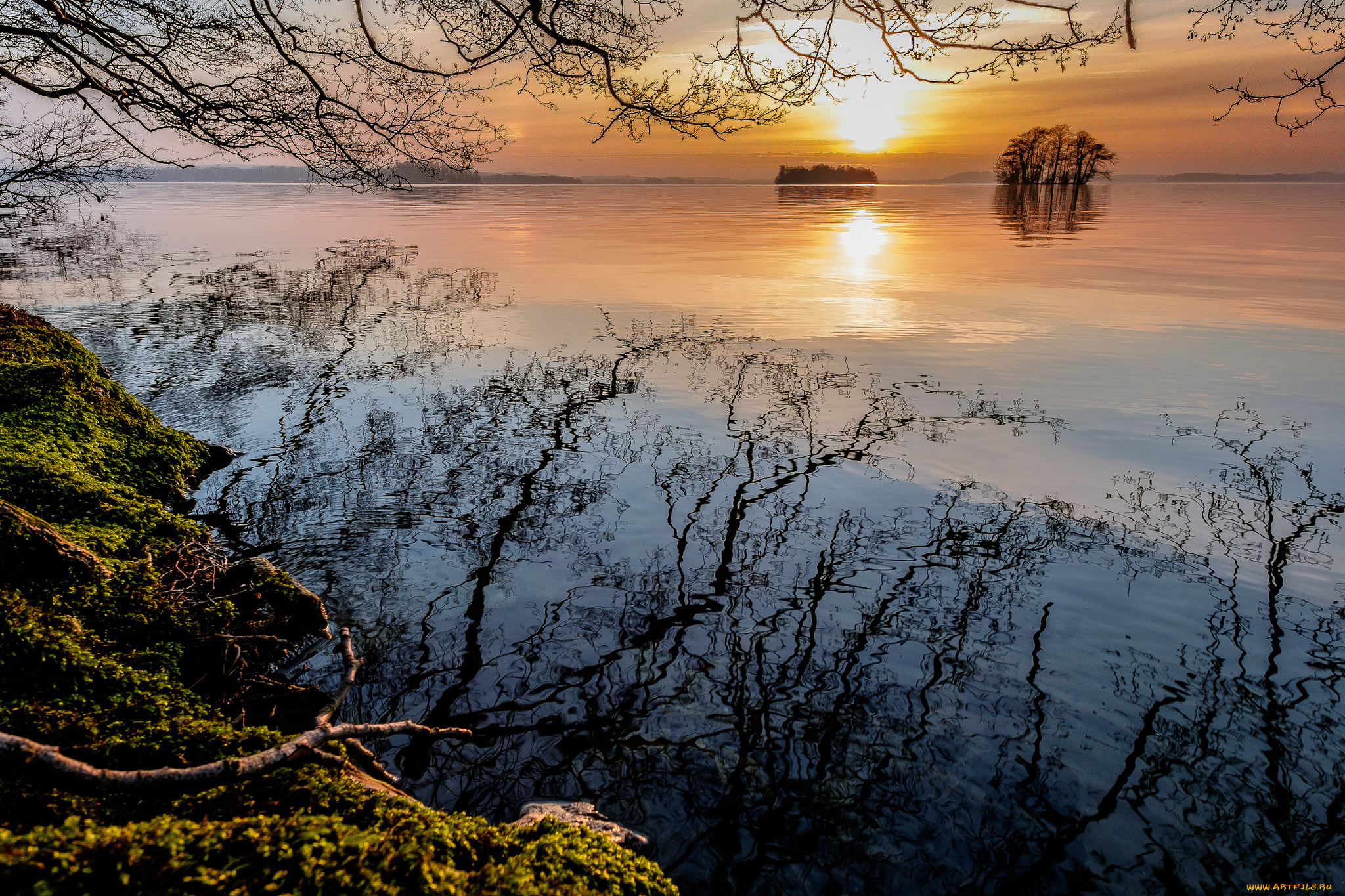 природа, восходы, закаты, простор