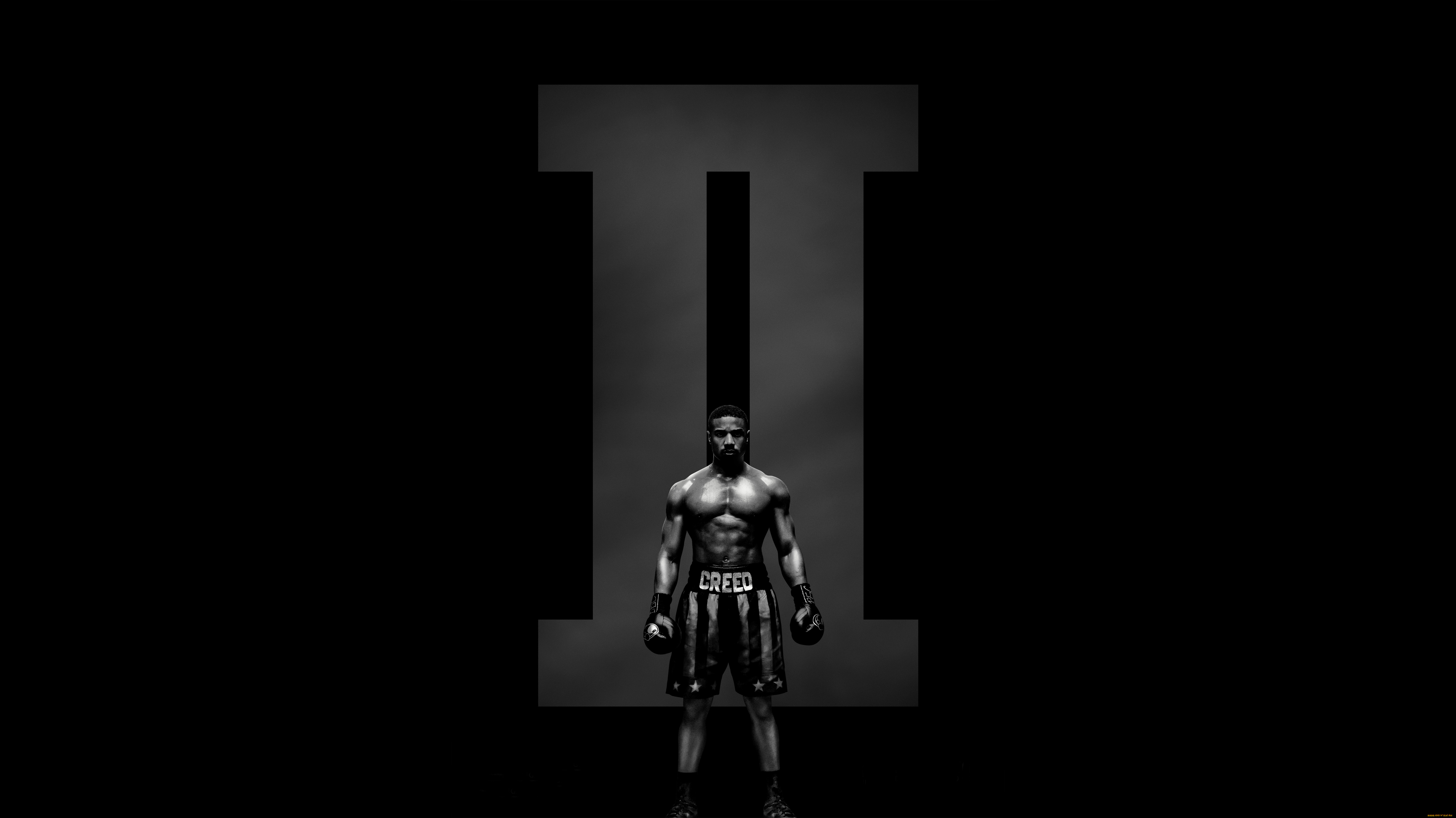 крид, 2, , 2018, кино, фильмы, creed, ii, майкл, б, джордан, драма, movies, постер, michael, b, jordan, creed, 2, спорт