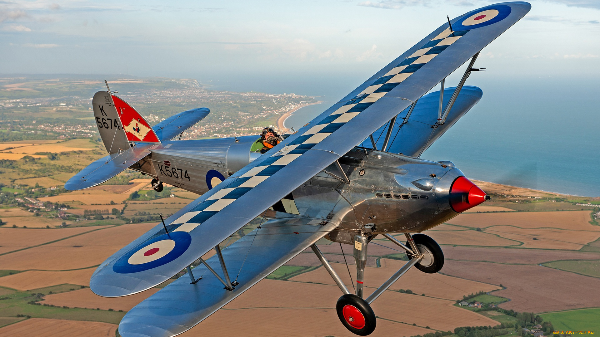 авиация, лёгкие, одномоторные, самолёты, raf, 1931, биплан