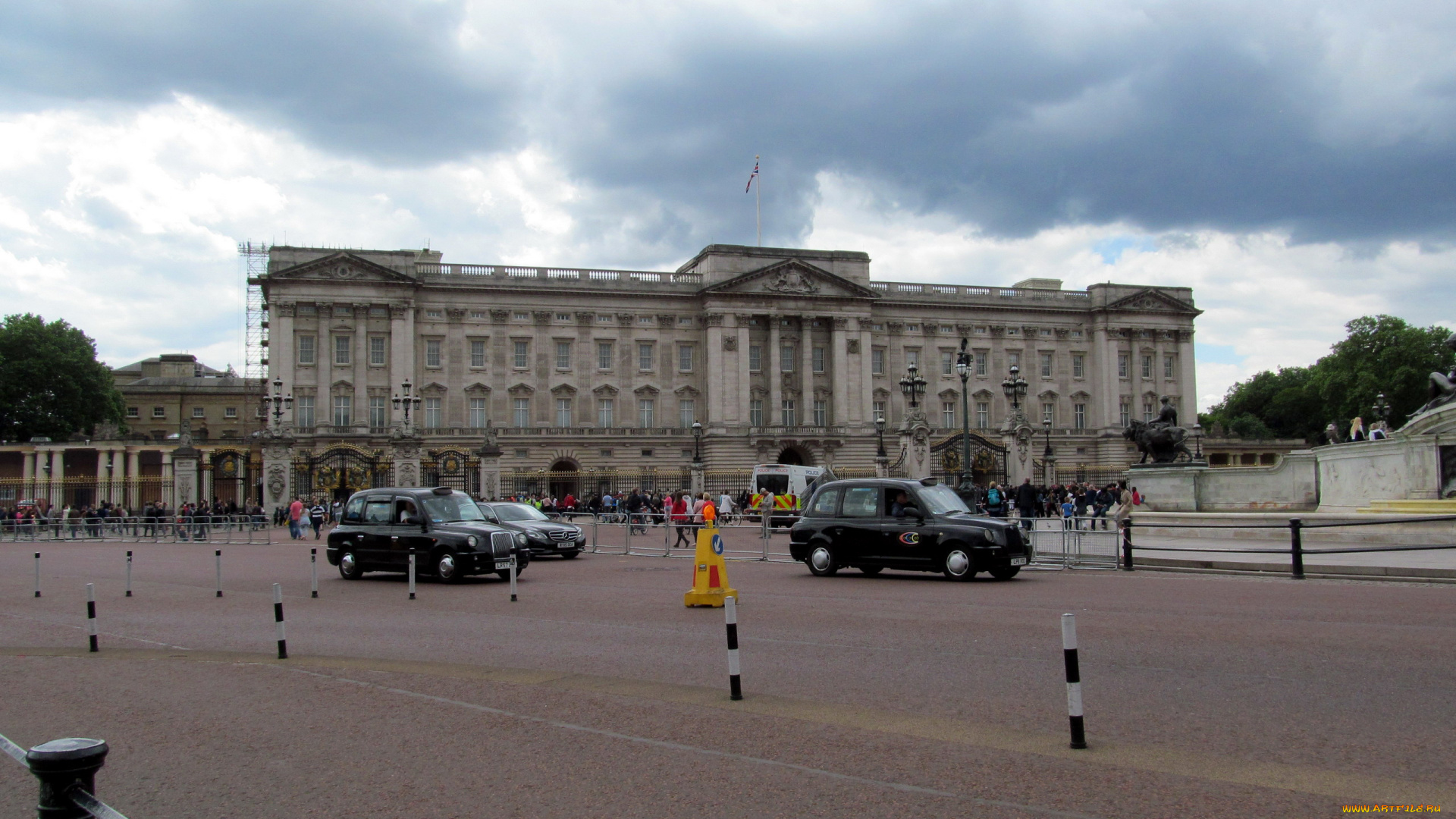 buckingham, palace, города, лондон, , великобритания, buckingham, palace