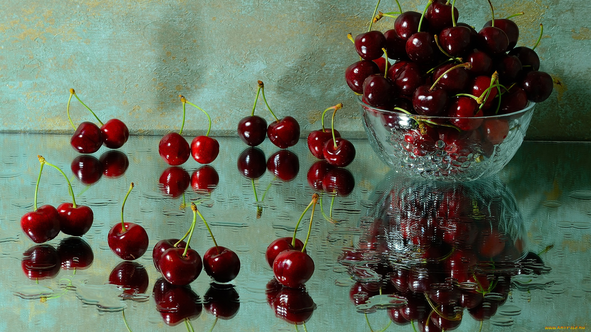 еда, вишня, , черешня