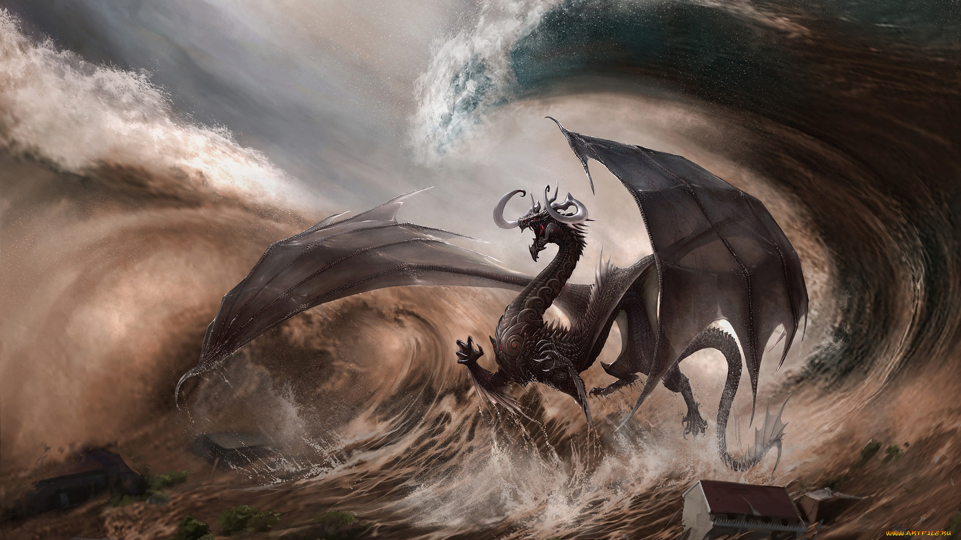 фэнтези, драконы, дракон