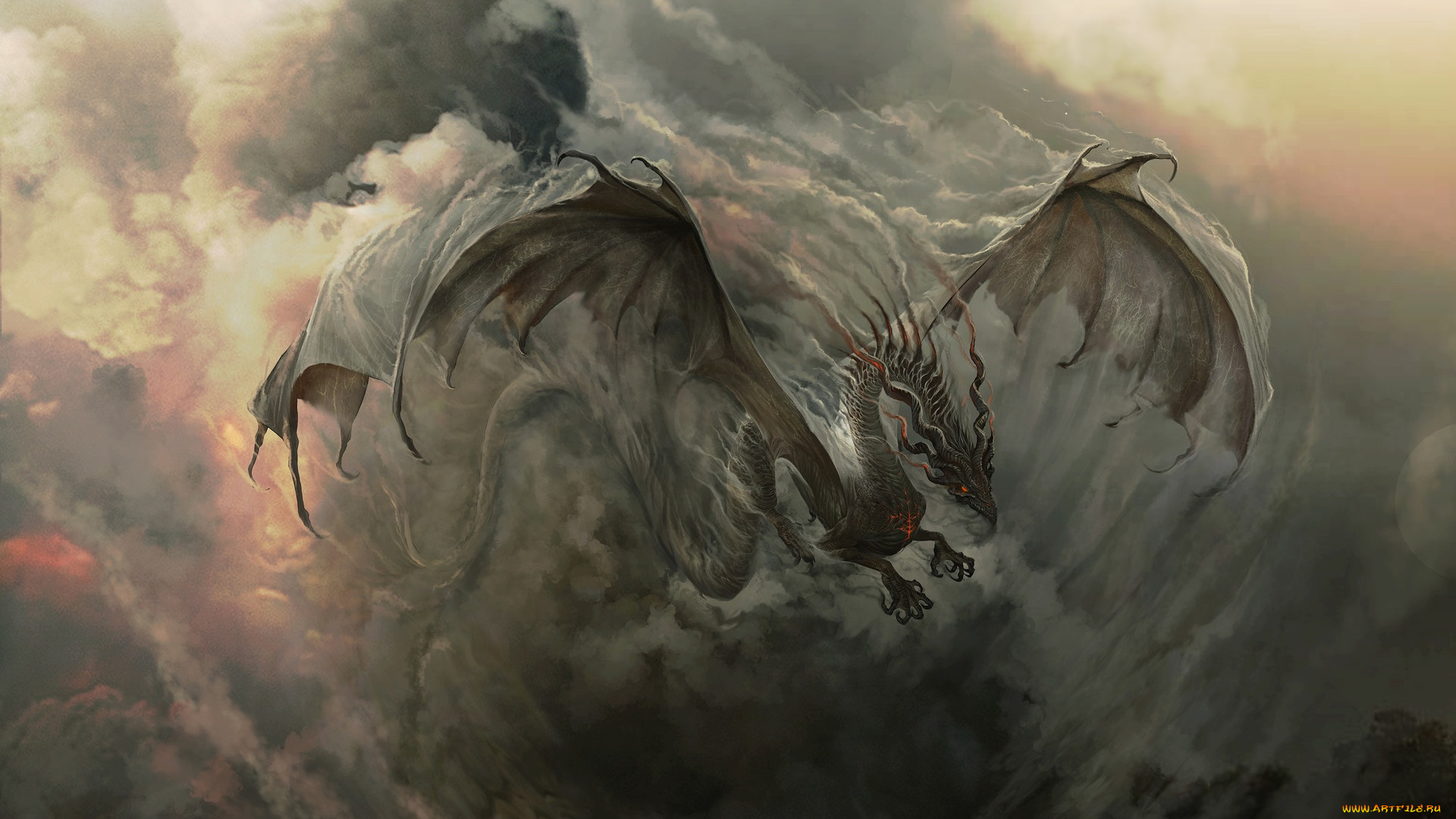 фэнтези, драконы, дракон