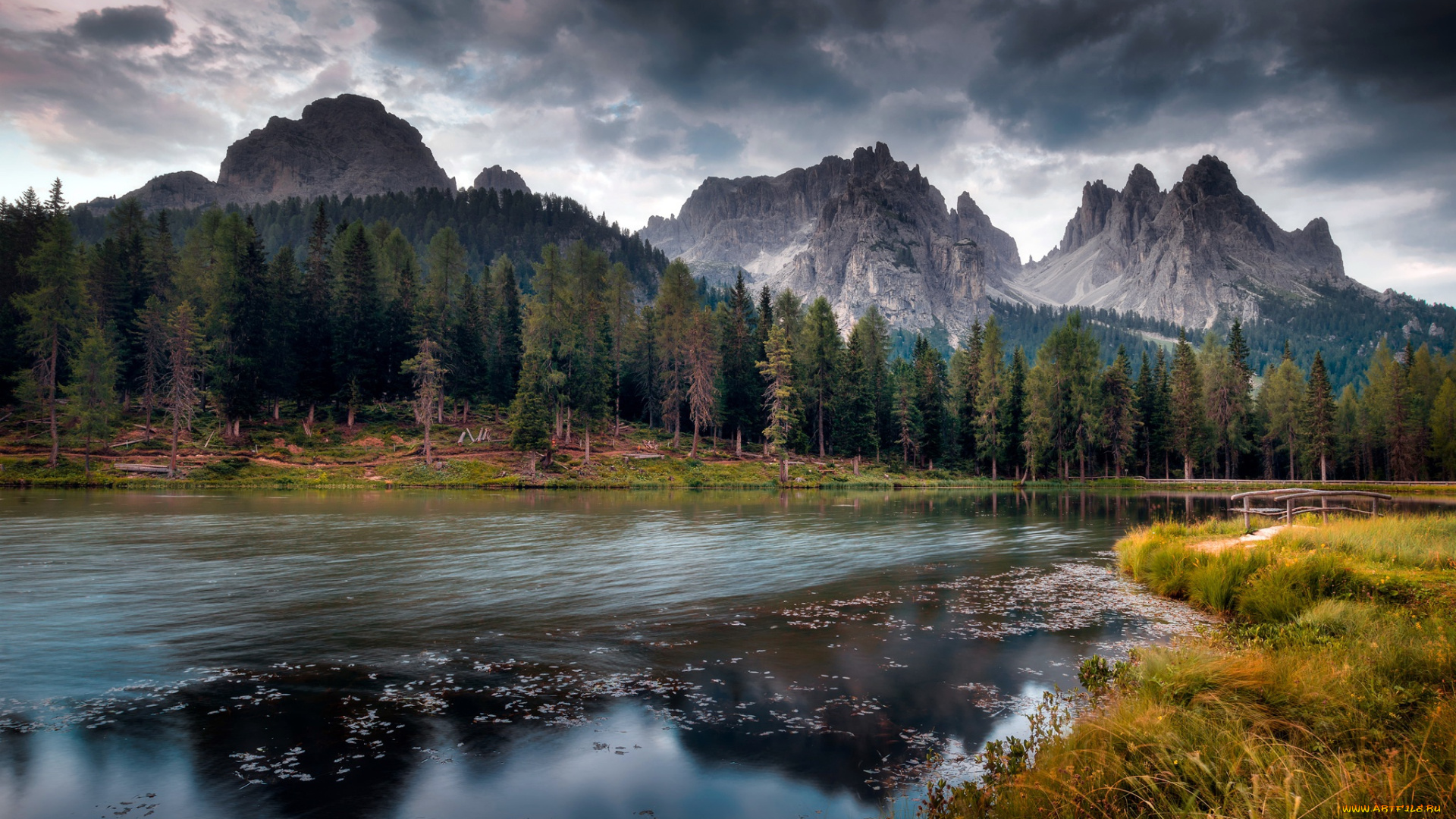 природа, реки, озера, dolomiti, summer, nature